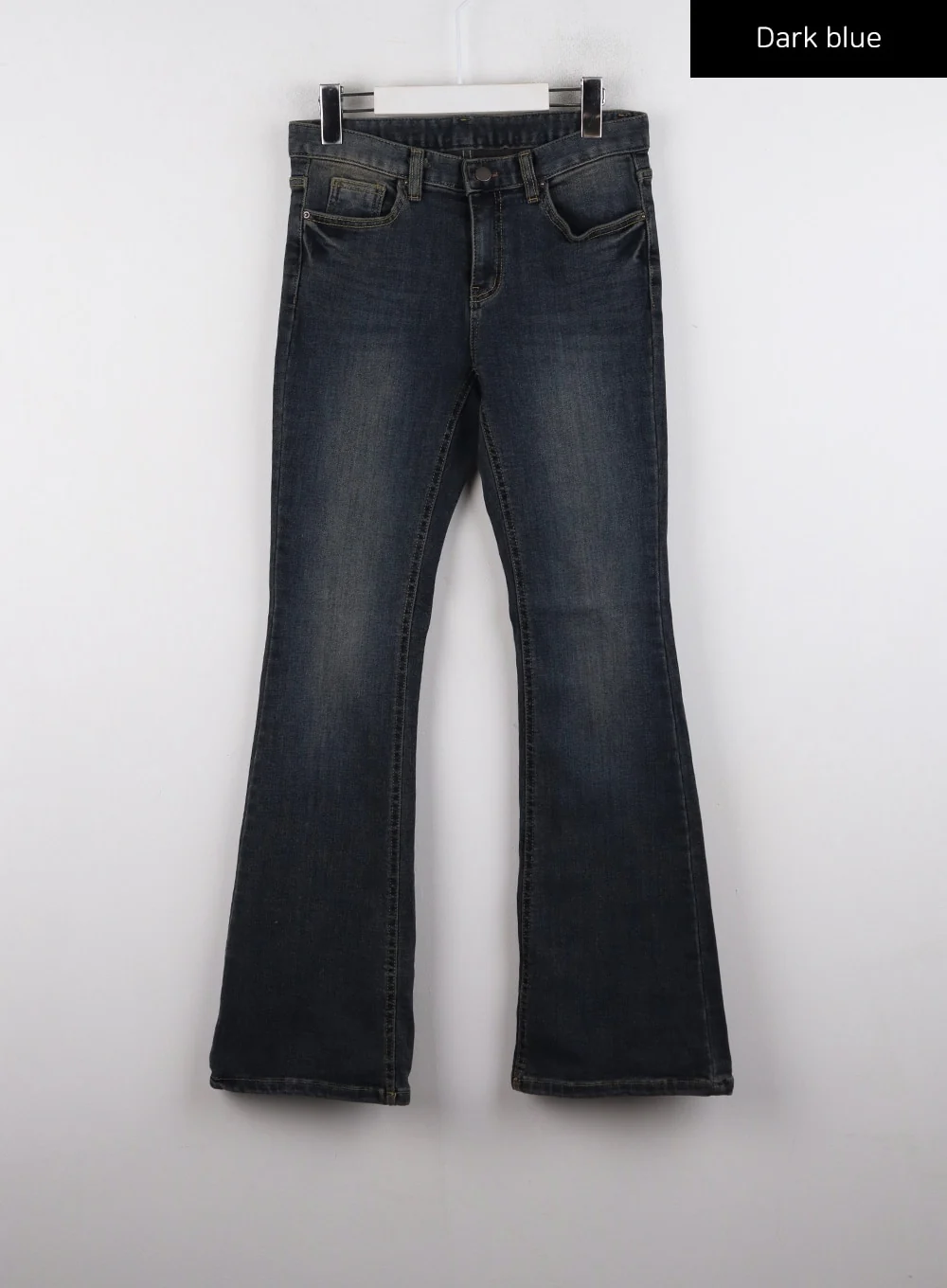 Washed Bootcut Jeans CD321 - Image 8
