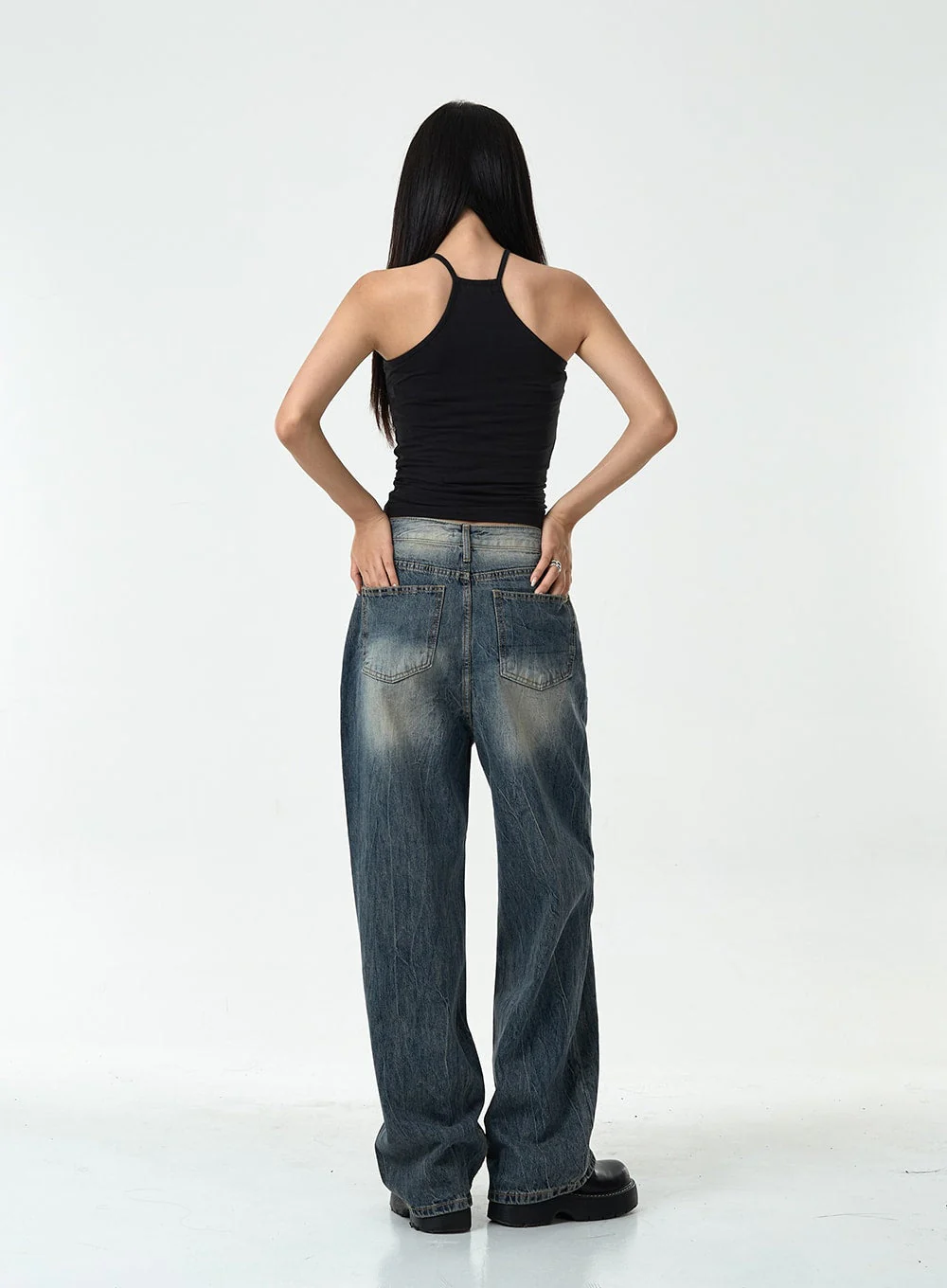 Washed Denim Pants CG10 - Image 12