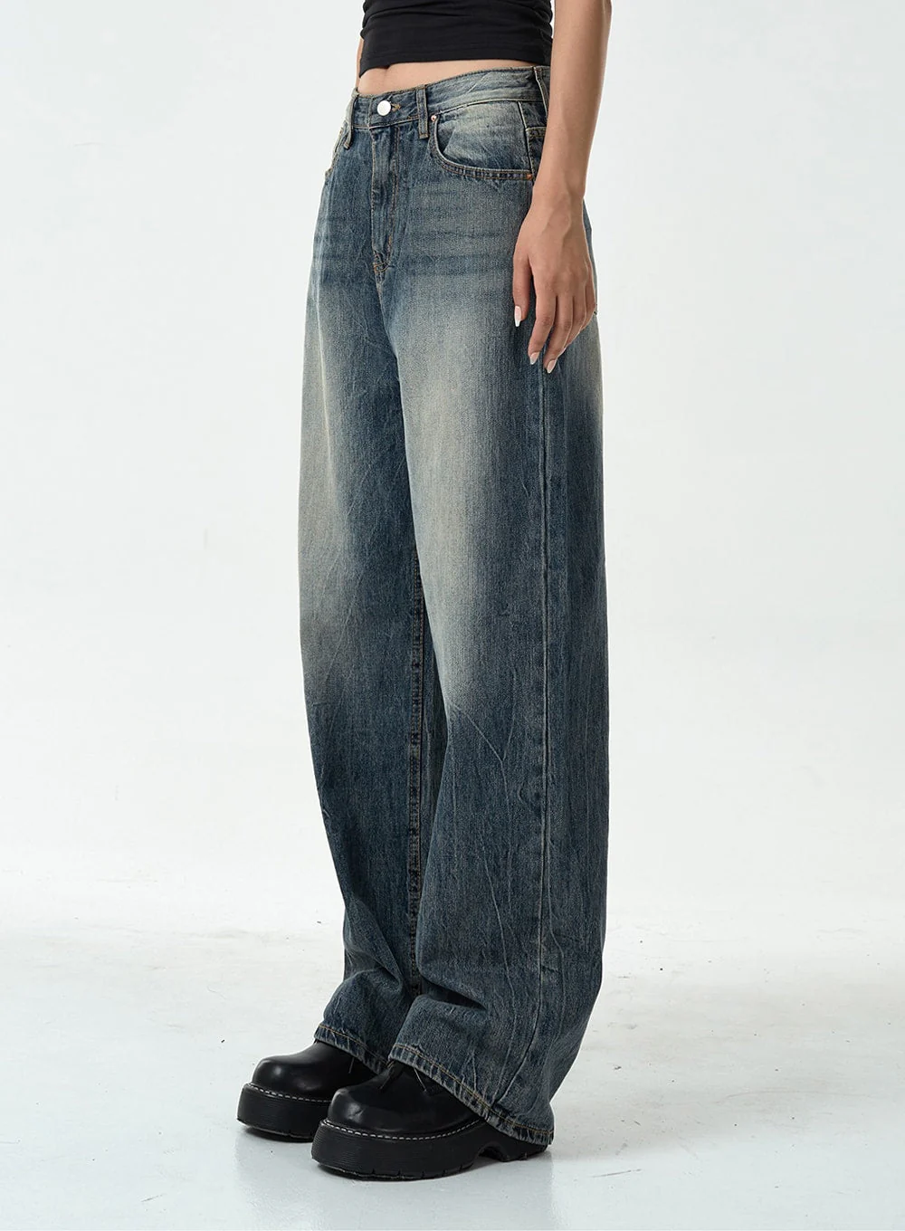 Washed Denim Pants CG10 - Image 5