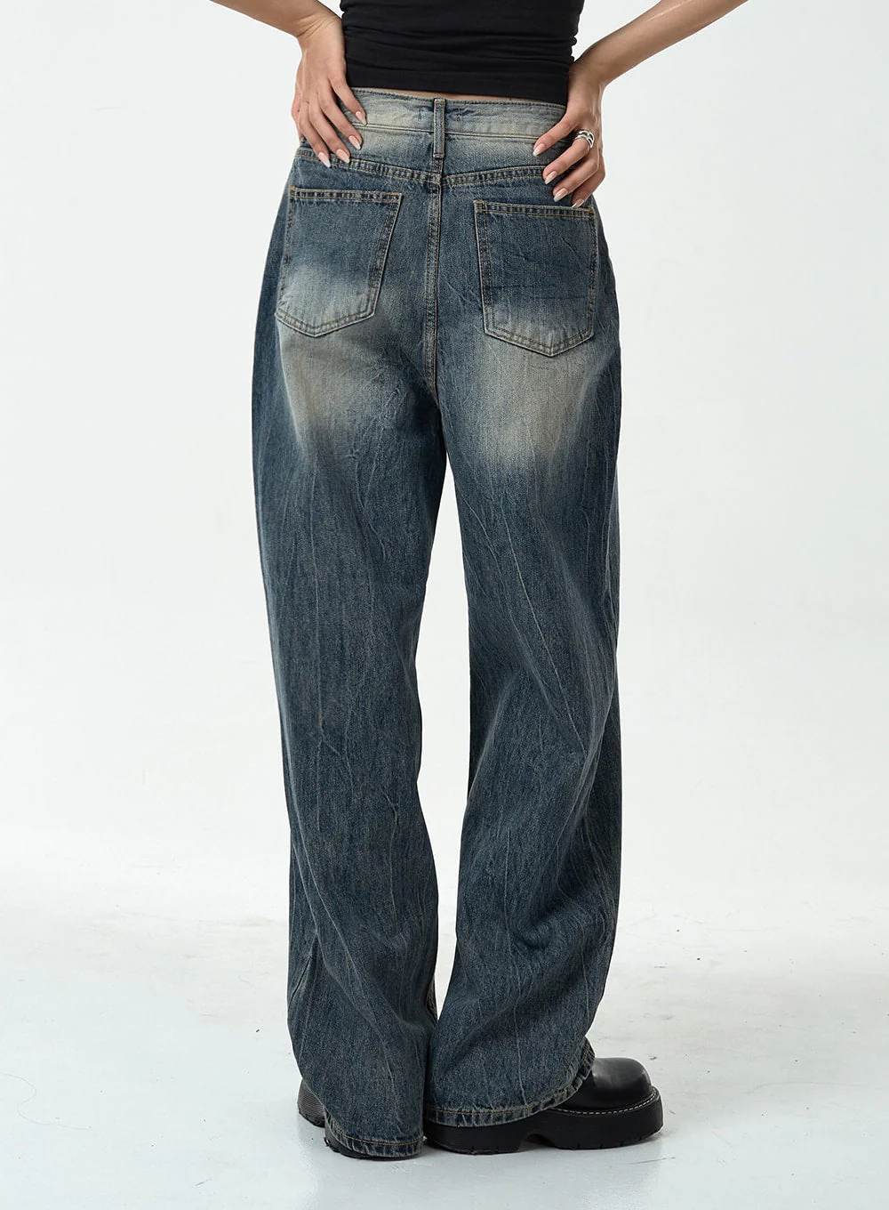Washed Denim Pants CG10 - Image 6
