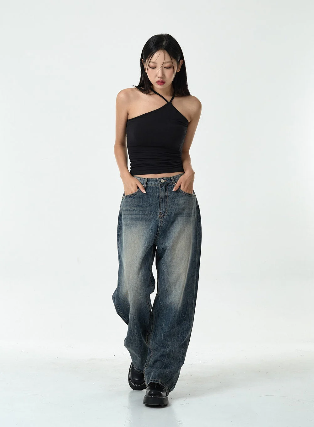 Washed Denim Pants CG10 - Image 8