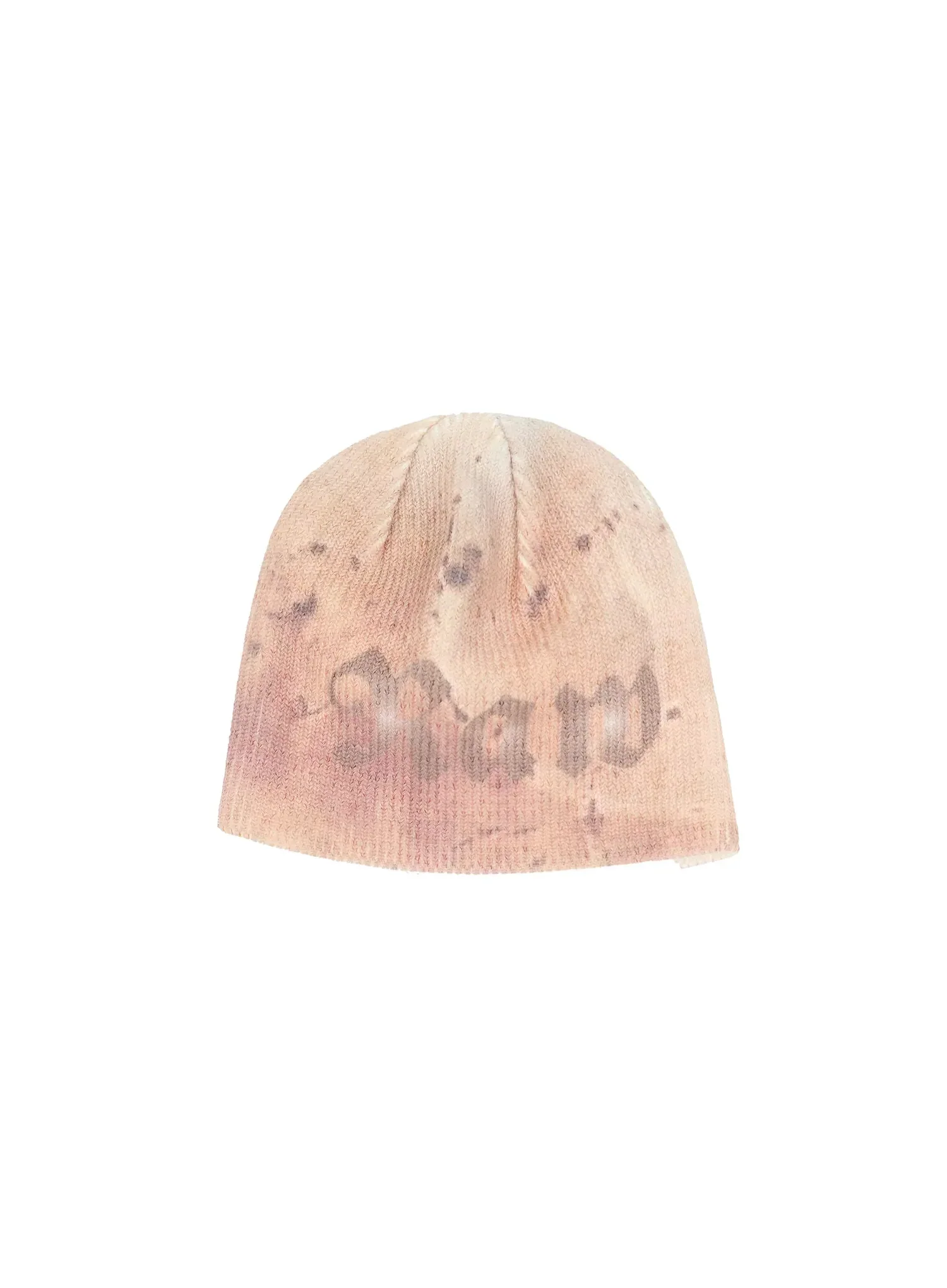 Washed Graffiti Print Beanie IA527 - Image 10