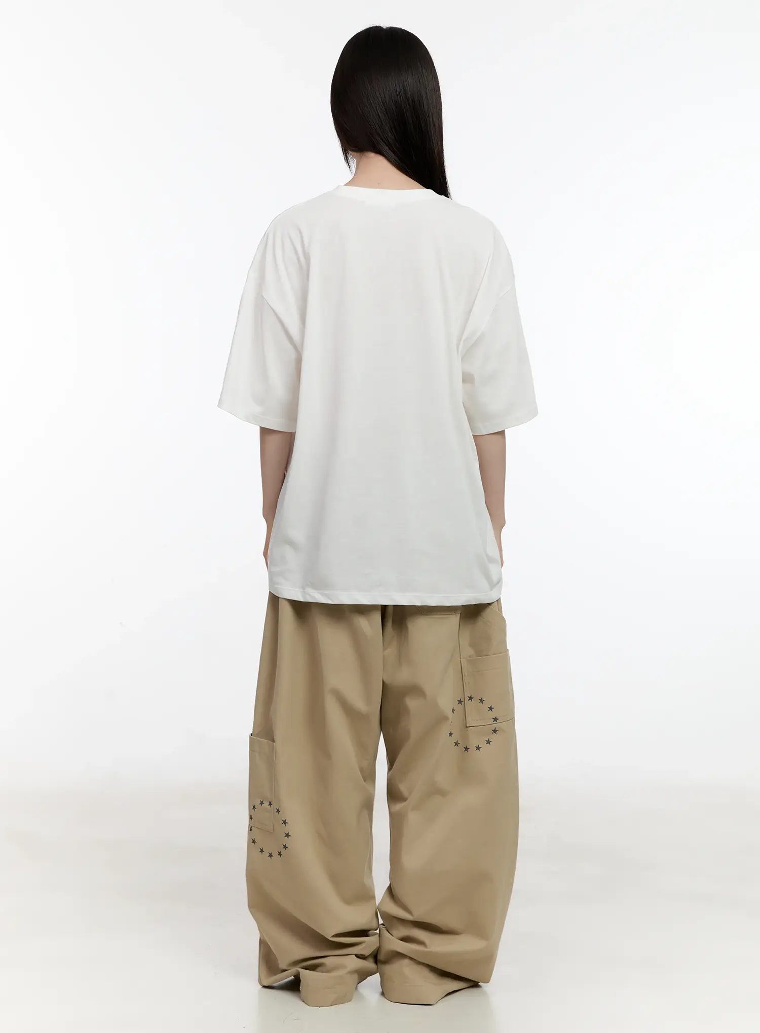 Washed Graphic Oversized Tee CL504 - Image 8