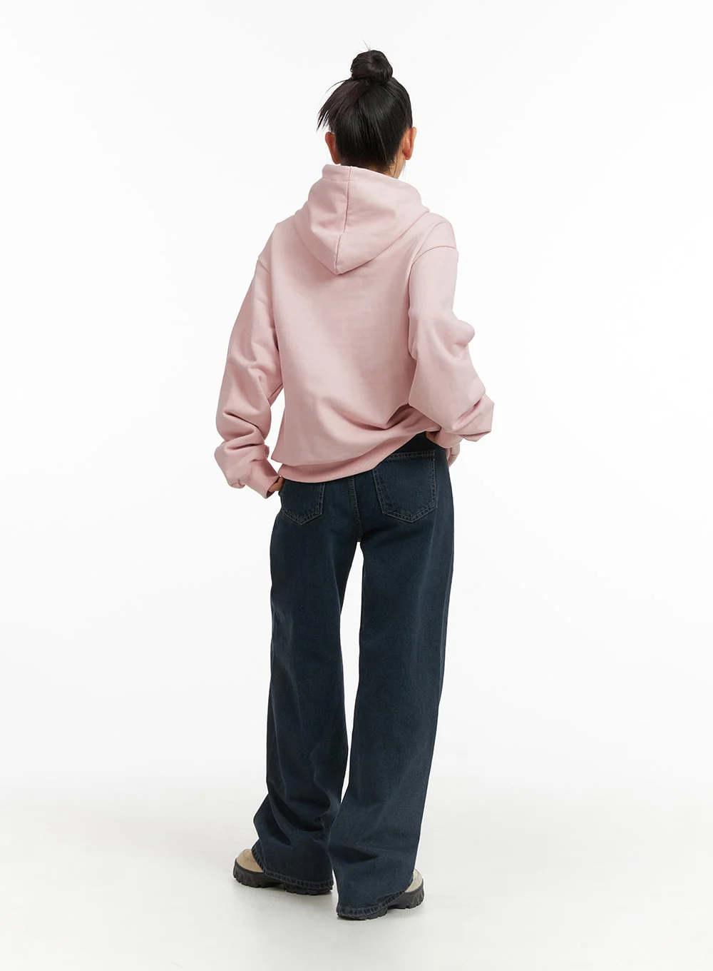 Washed Wide Leg Jeans CJ429 - Image 5