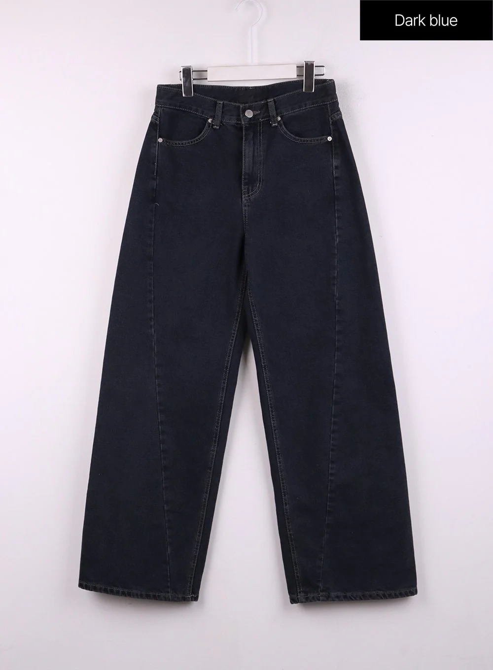 Washed Wide Leg Jeans CJ429 - Image 8