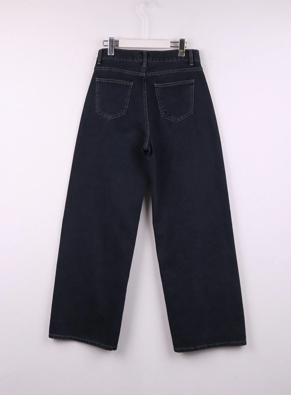 Washed Wide Leg Jeans CJ429 - Image 9