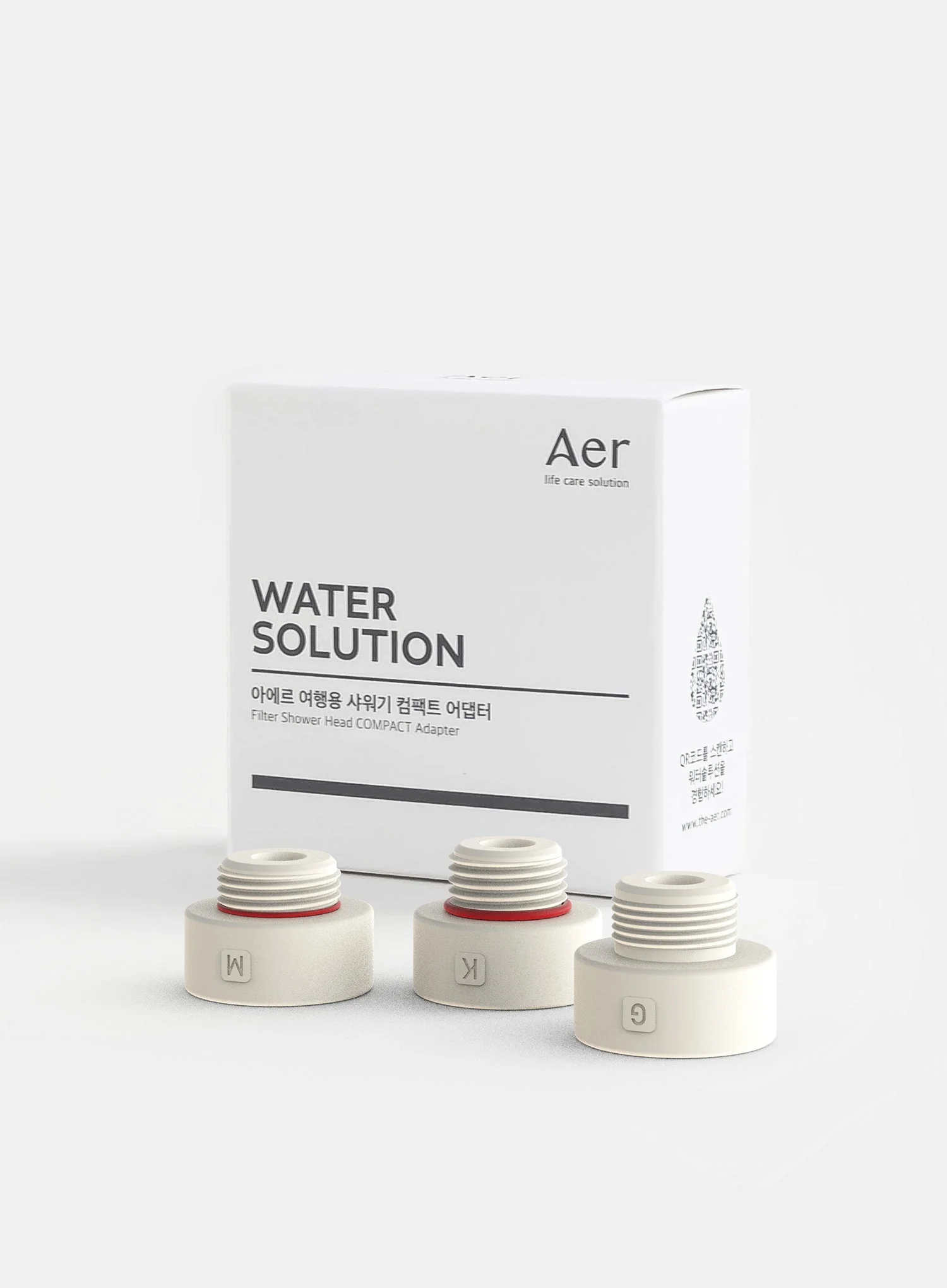 Water Solution Travel Shower Compact Adapter (1ea) - Image 2
