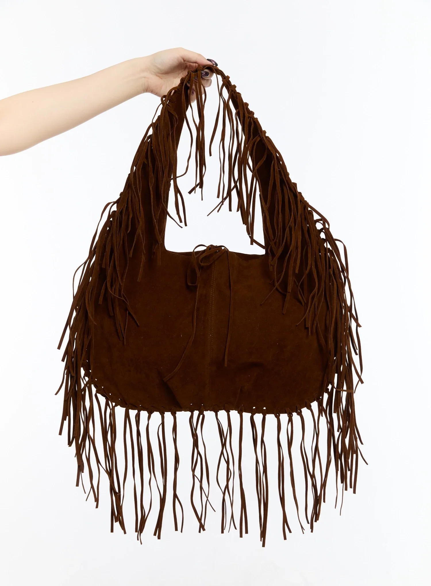 Western Style Suede Tassel Bag IM530