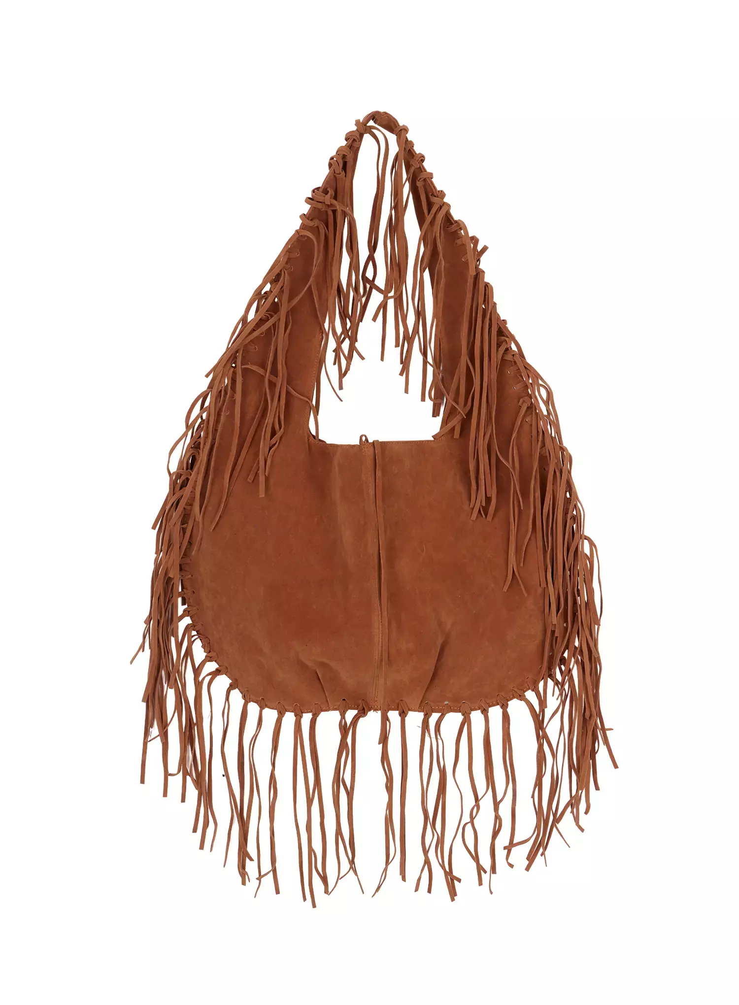 Western Style Suede Tassel Bag IM530 - Image 9