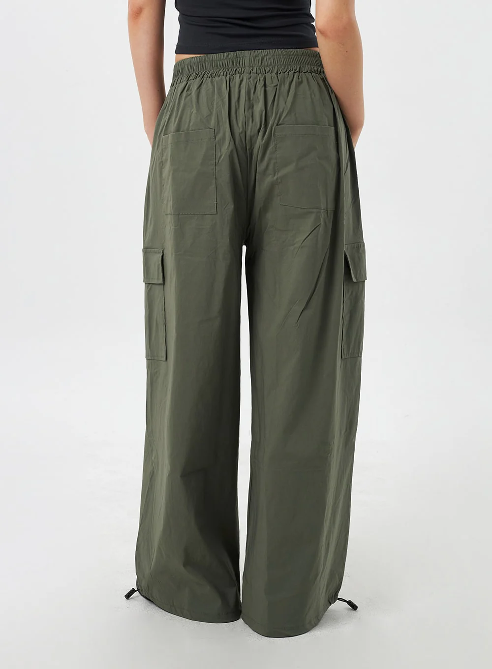 Wide Cargo Track Pants CY308 - Image 10