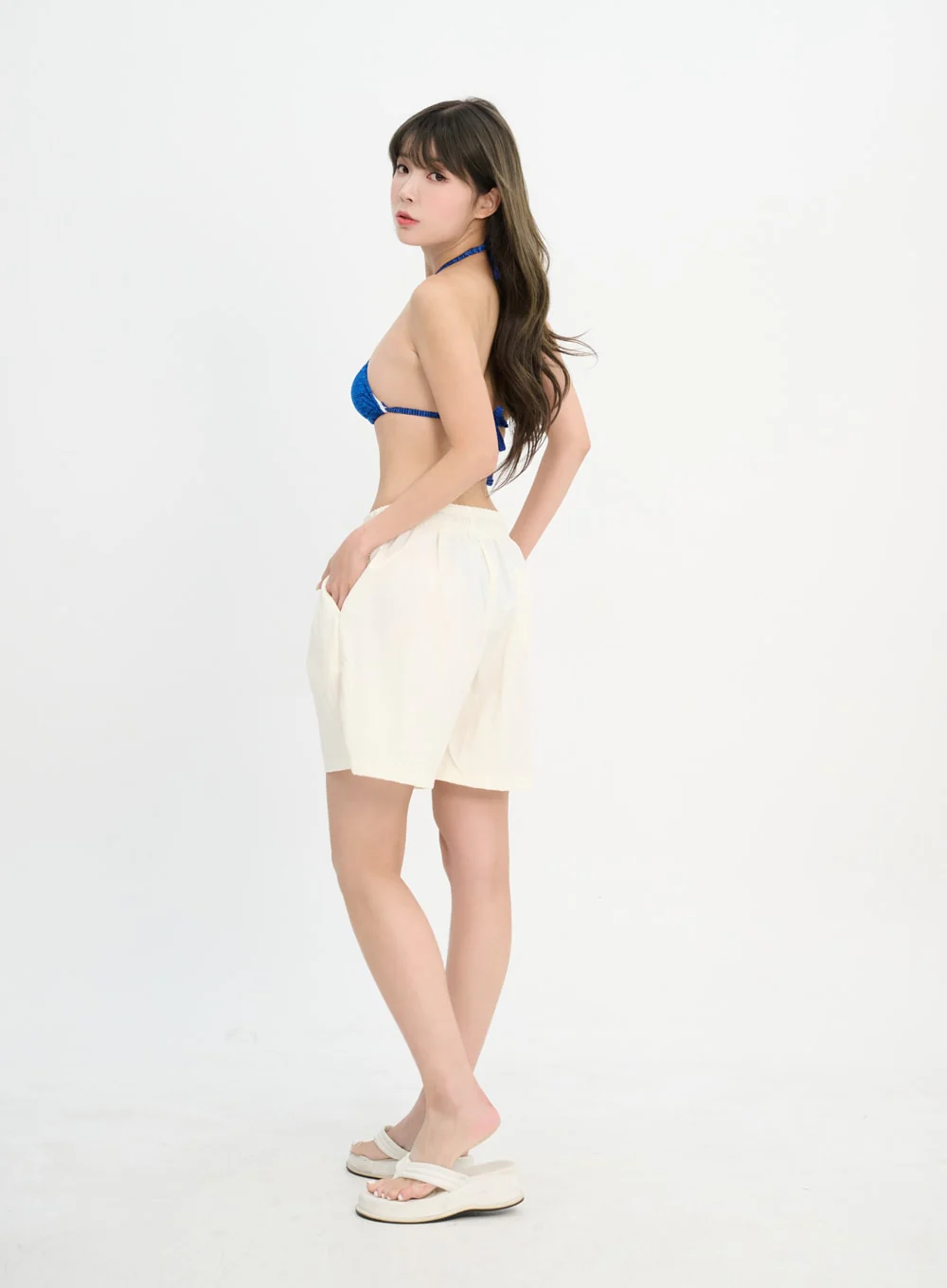 Wide Cover-Up Shorts IM302 - Image 9