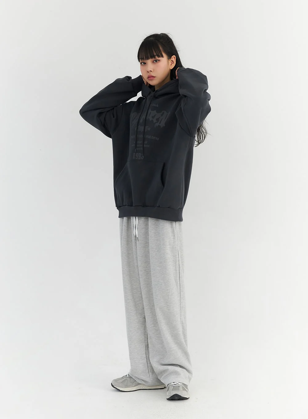 Wide Fit Banded Sweat Pants CO330 - Image 6