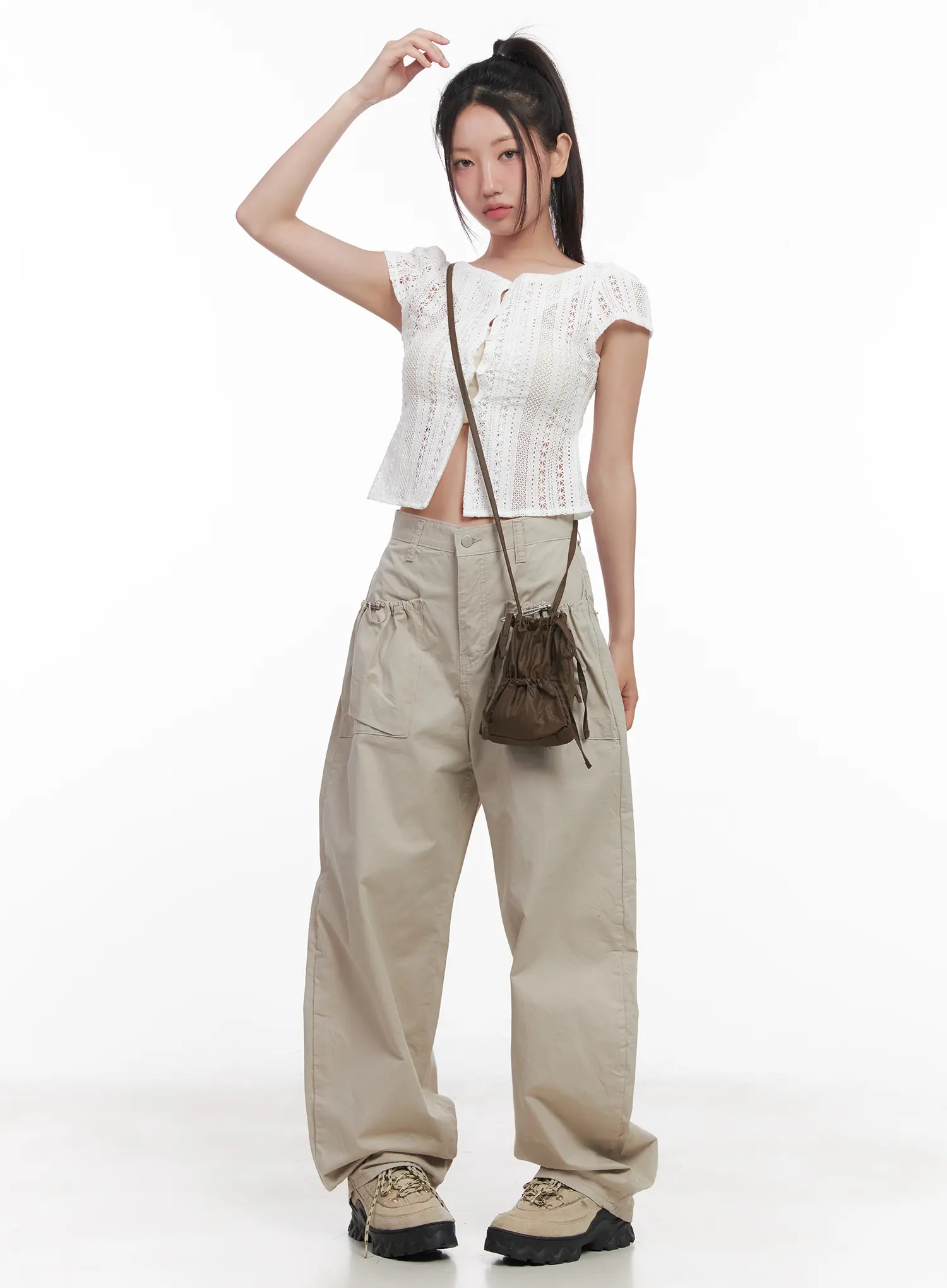 Wide-Leg Comfy Pants CU516 - Image 8