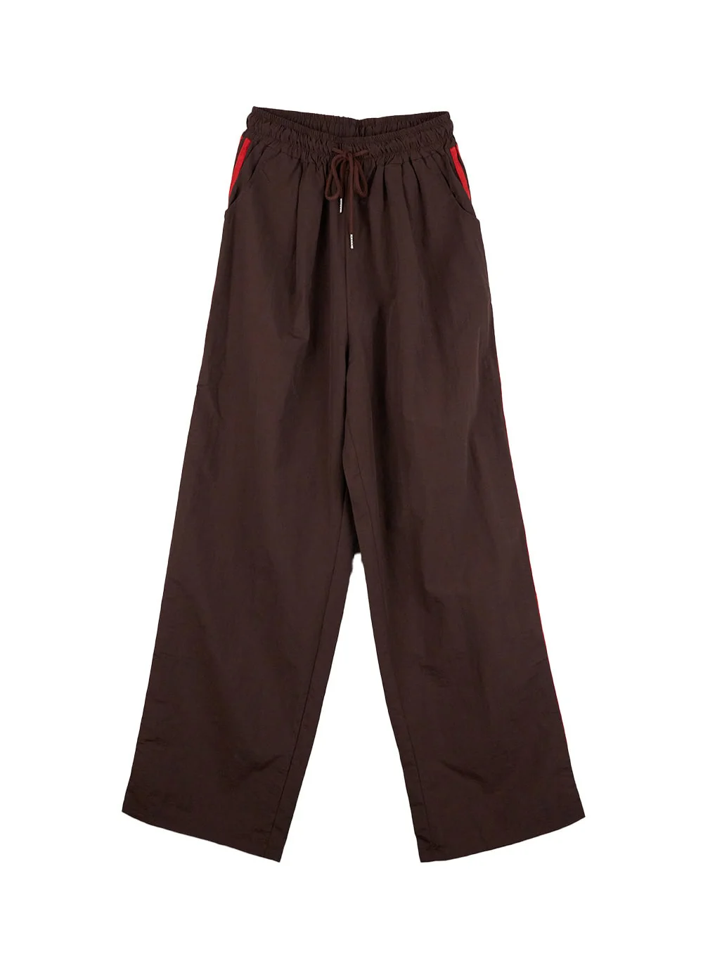 Wide-Leg Contrast Track Pants CN412 - Image 8