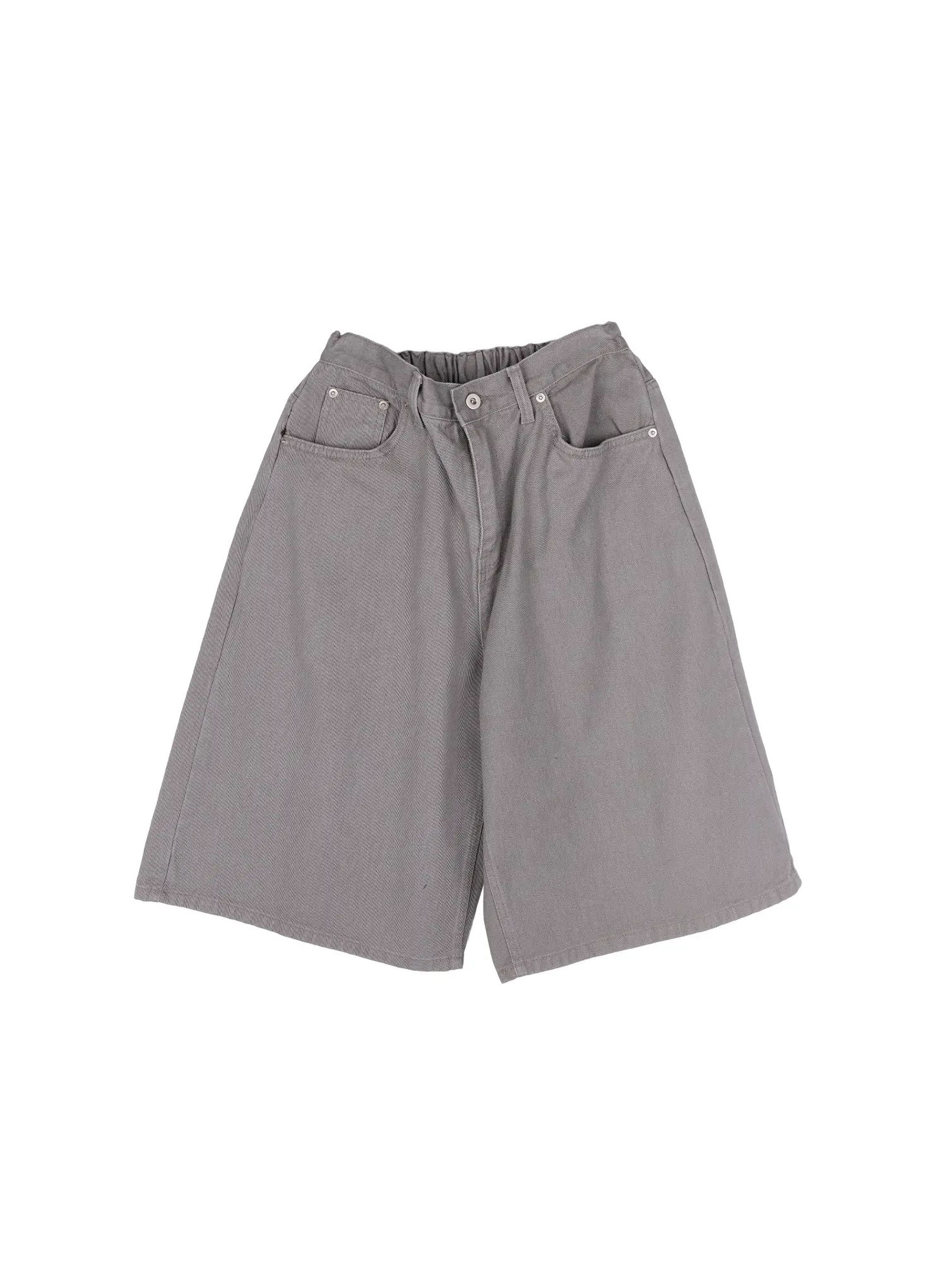 Wide Leg Cotton Bermuda Shorts CY506 - Image 10