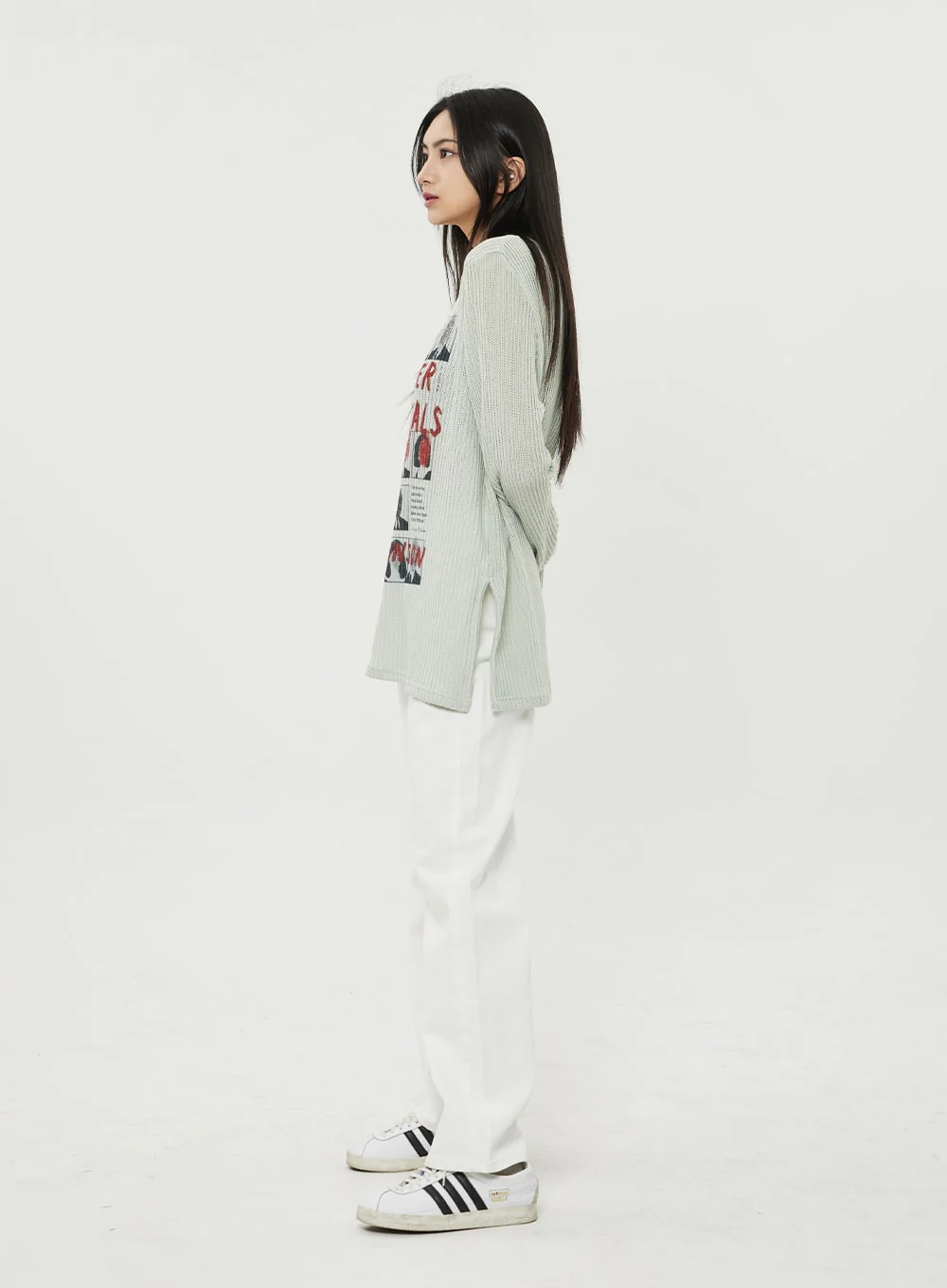 Wide Leg Cotton Pants BF316 - Image 6