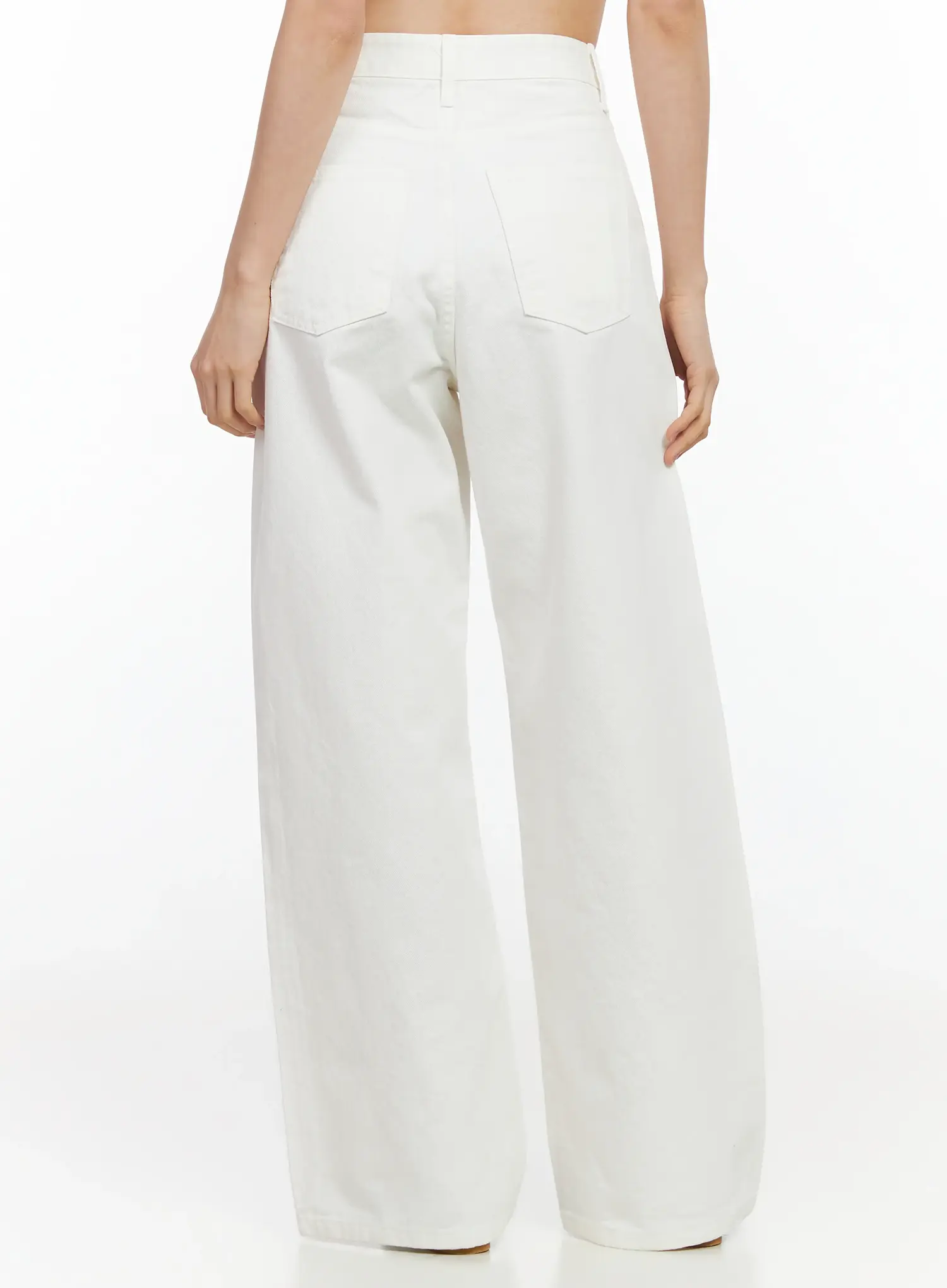 Wide Leg Cotton Pants IM524 - Image 6
