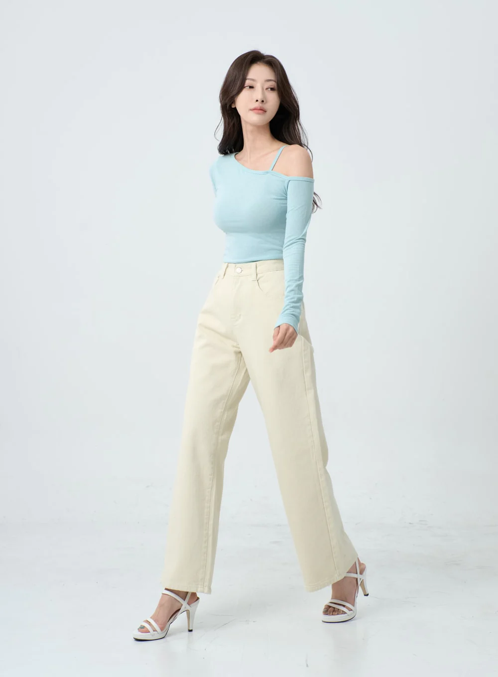 Wide Leg Cotton Pants IO24 - Image 10
