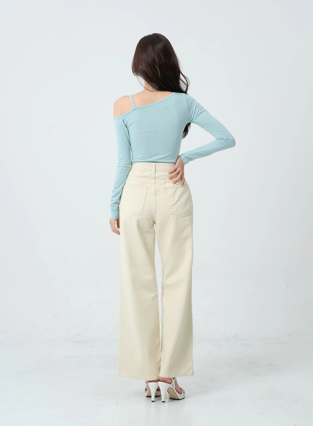 Wide Leg Cotton Pants IO24 - Image 12