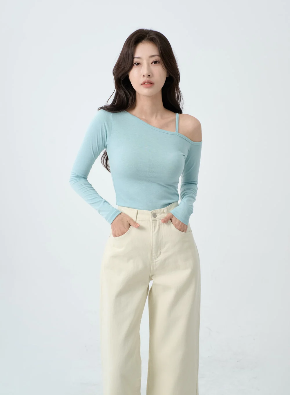 Wide Leg Cotton Pants IO24 - Image 13