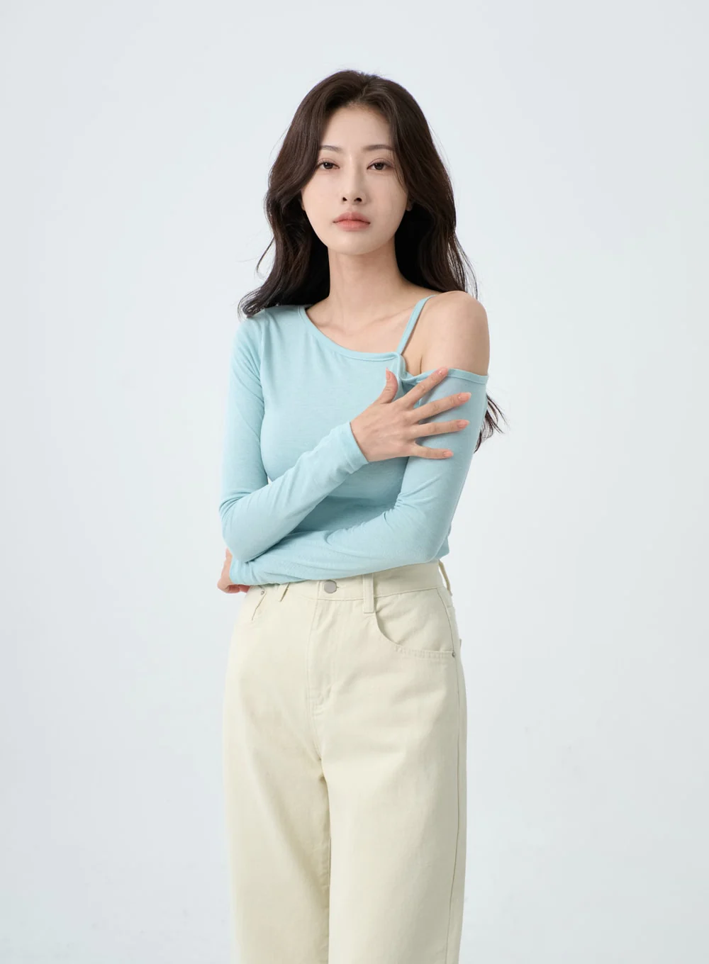 Wide Leg Cotton Pants IO24 - Image 15