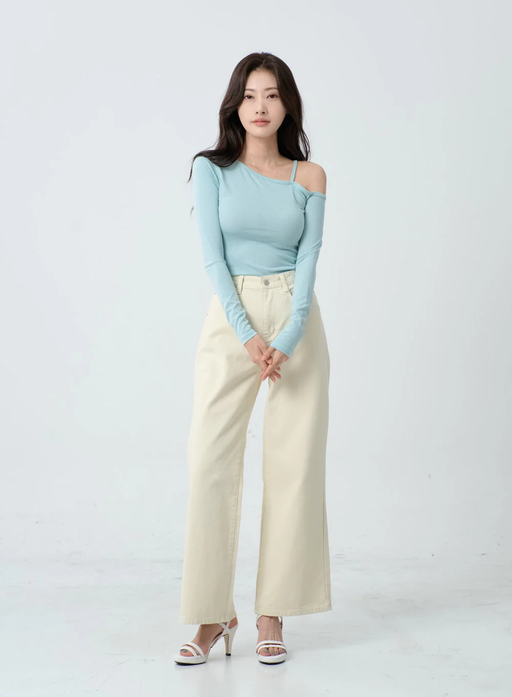 Wide Leg Cotton Pants IO24 - Image 6