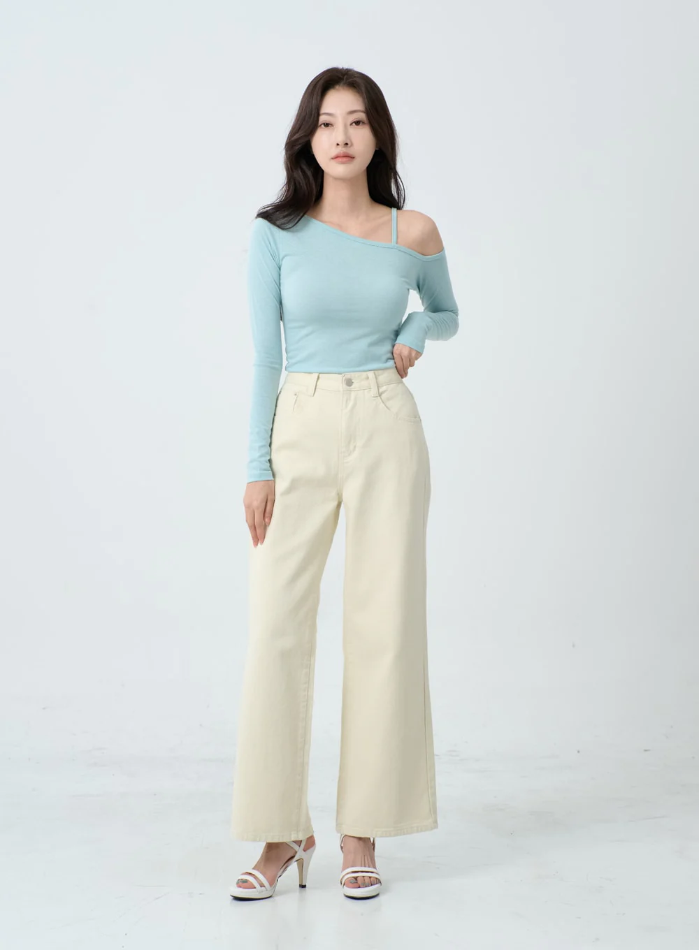Wide Leg Cotton Pants IO24 - Image 7