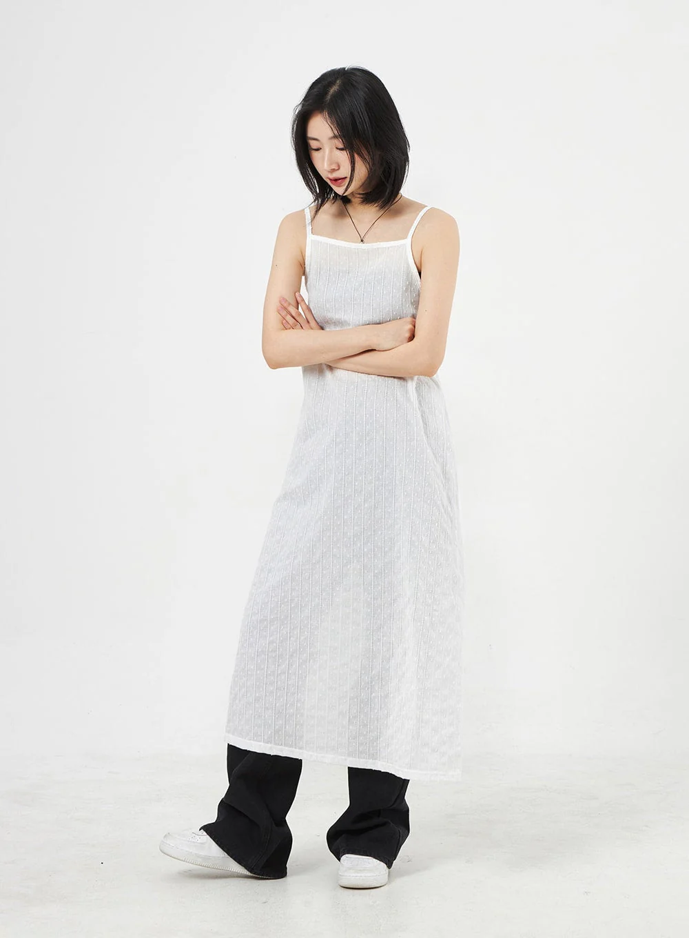 Wide Leg Cotton Pants OA312 - Image 6