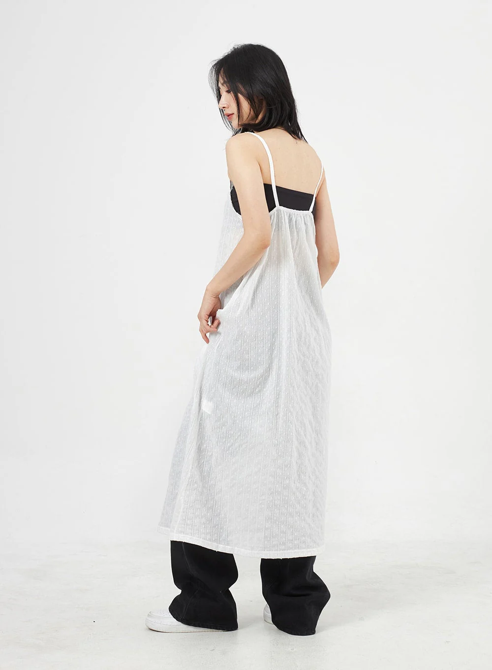Wide Leg Cotton Pants OA312 - Image 7