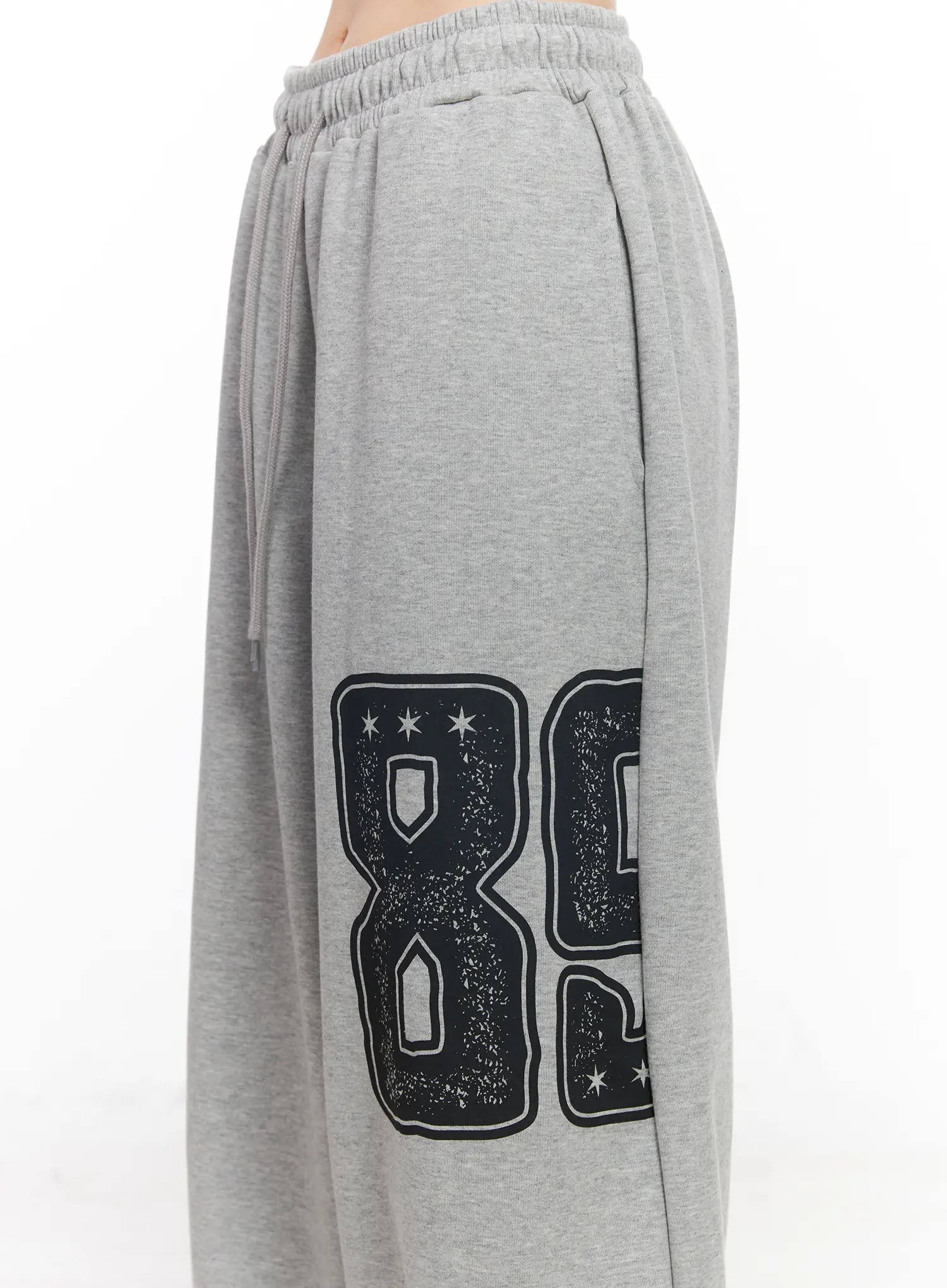 Wide Leg Graphic Sweatpants CF518 - Image 8