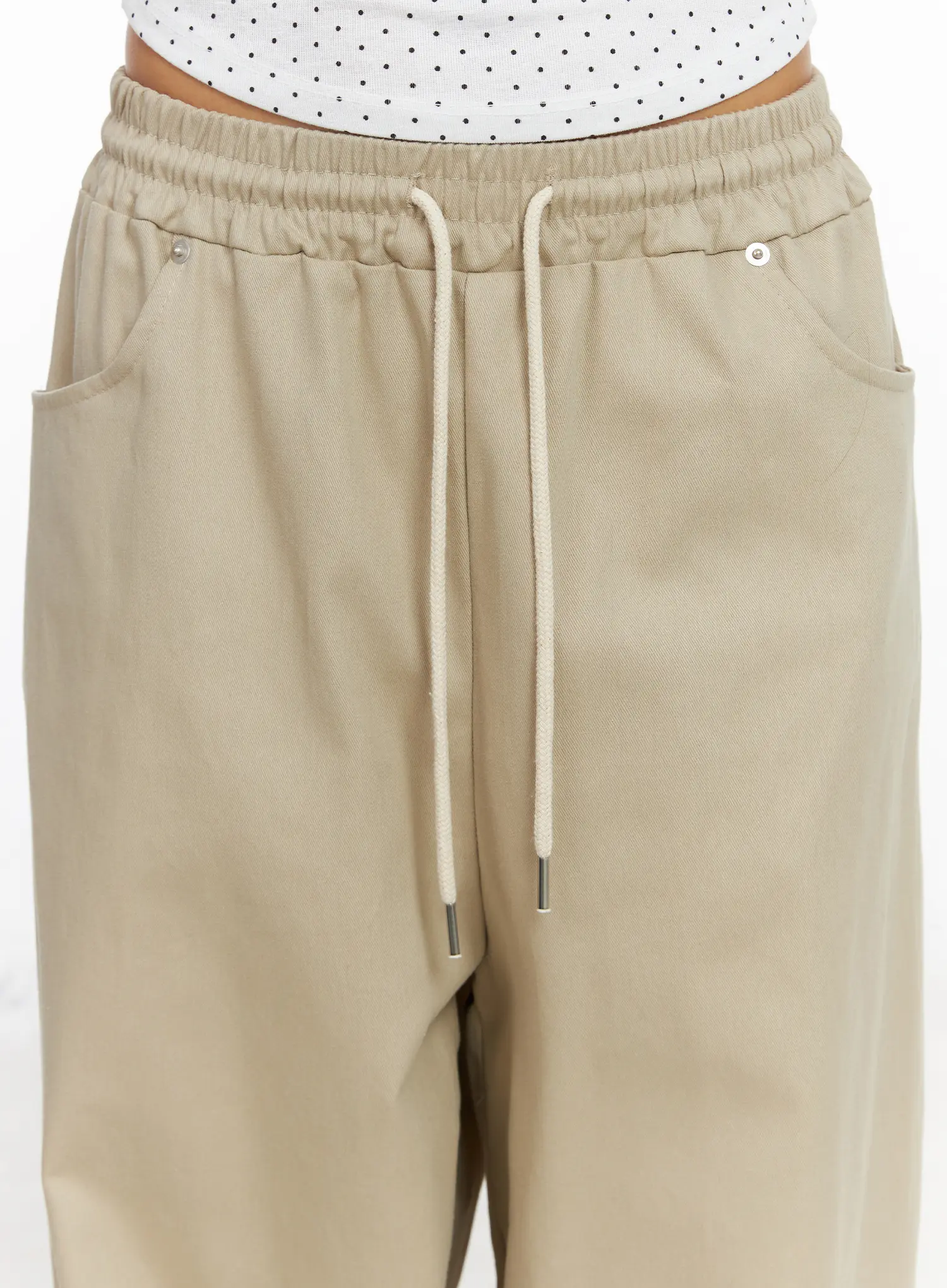 Wide Leg Loose-Fit Pants CF513 - Image 4