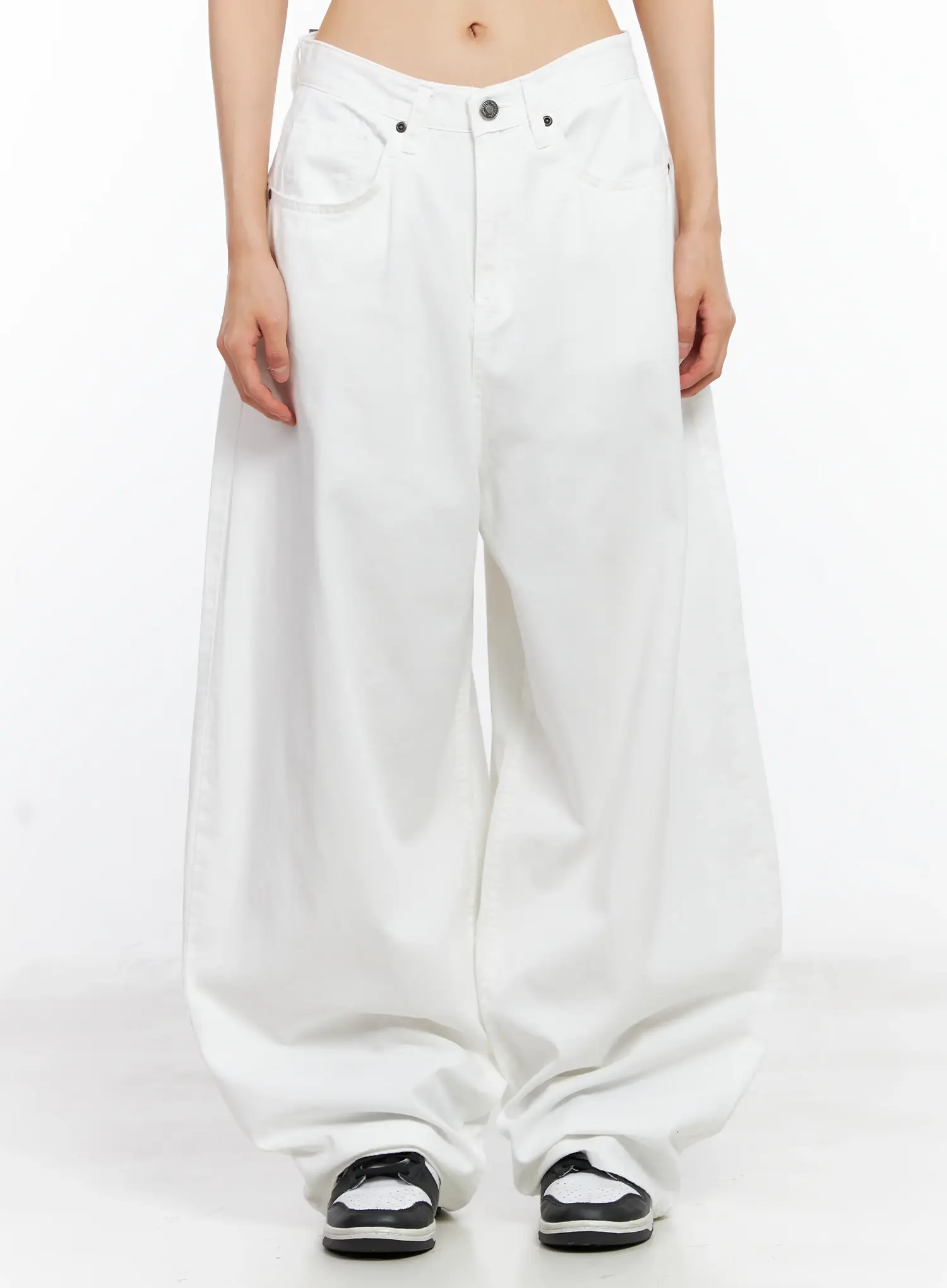 Wide-Leg Loose-Fit Pants CL529