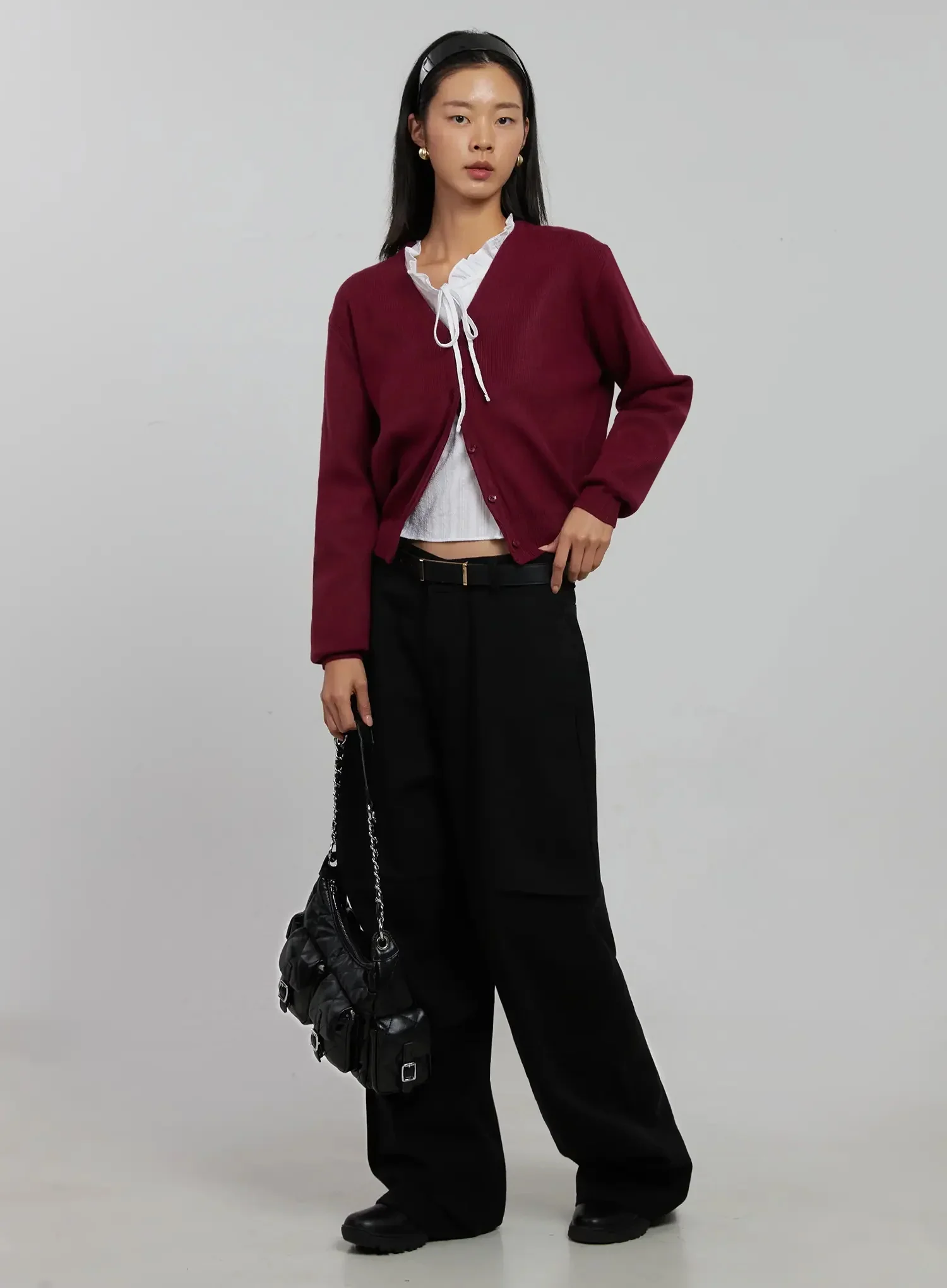 Wide Leg Pants IJ509 - Image 2