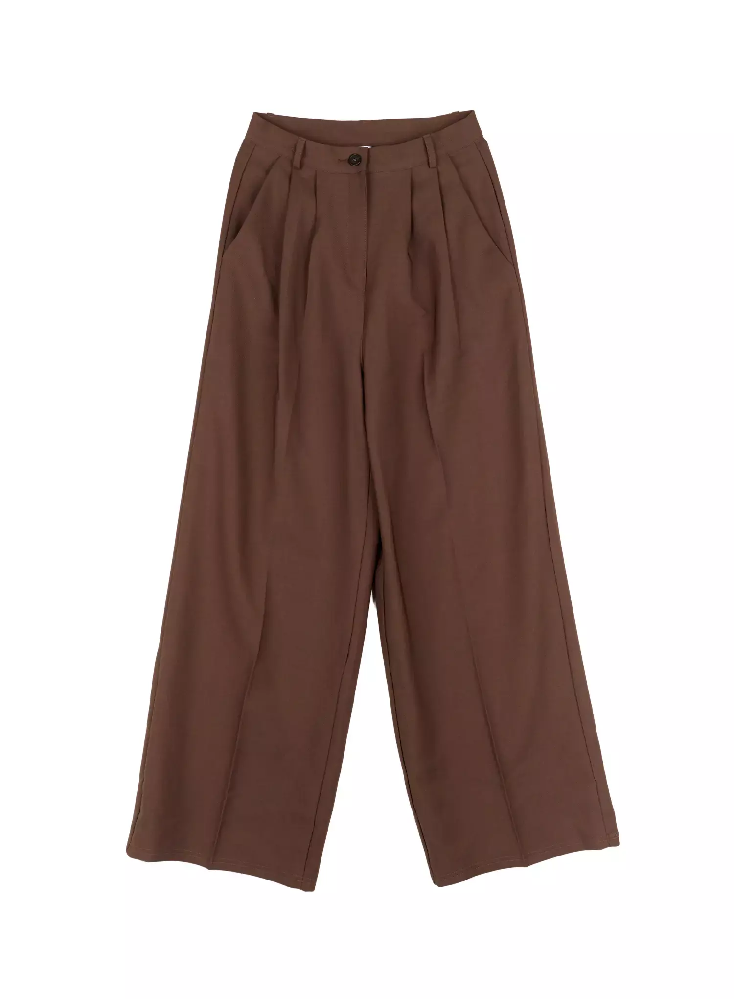 Wide-Leg Pin-Tuck Trousers ID516 - Image 15