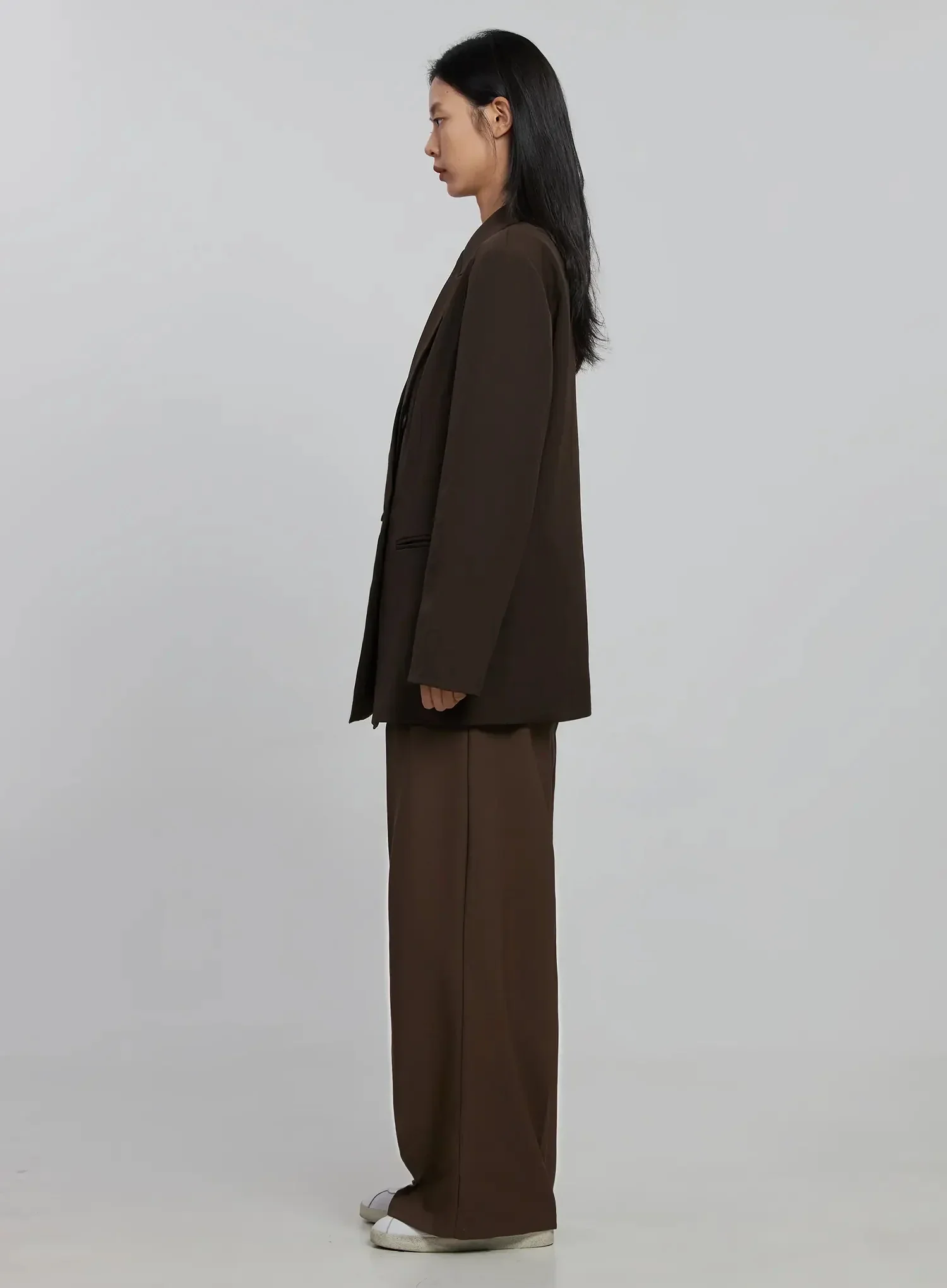 Wide-Leg Pin-Tuck Trousers ID516 - Image 5