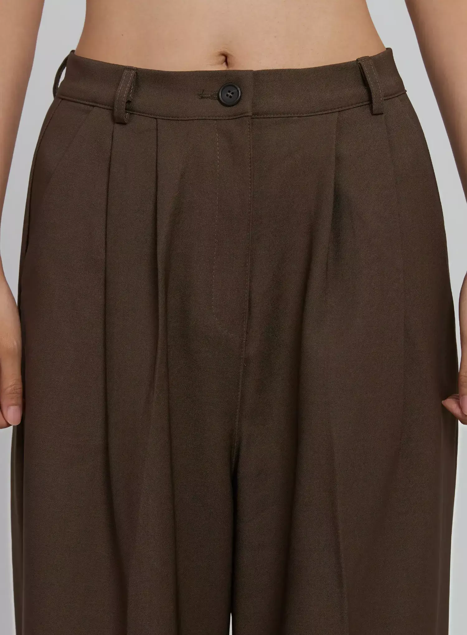 Wide-Leg Pin-Tuck Trousers ID516 - Image 7