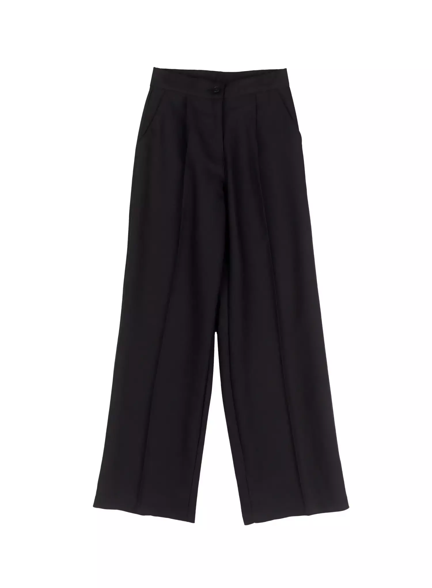 Wide Leg Pintuck Slacks IN507 - Image 15