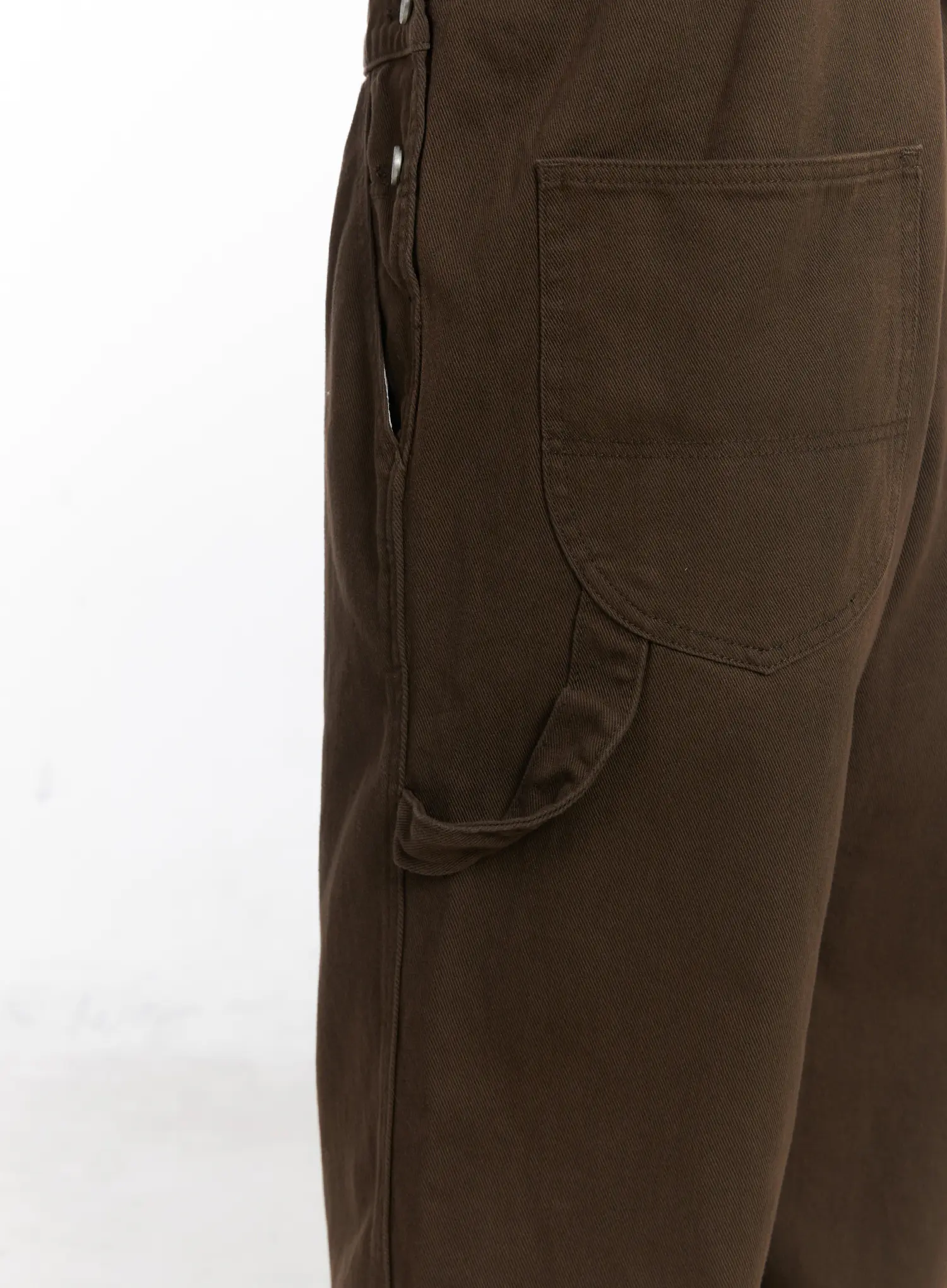 Wide Leg Pocket Overalls CD501 - Image 11
