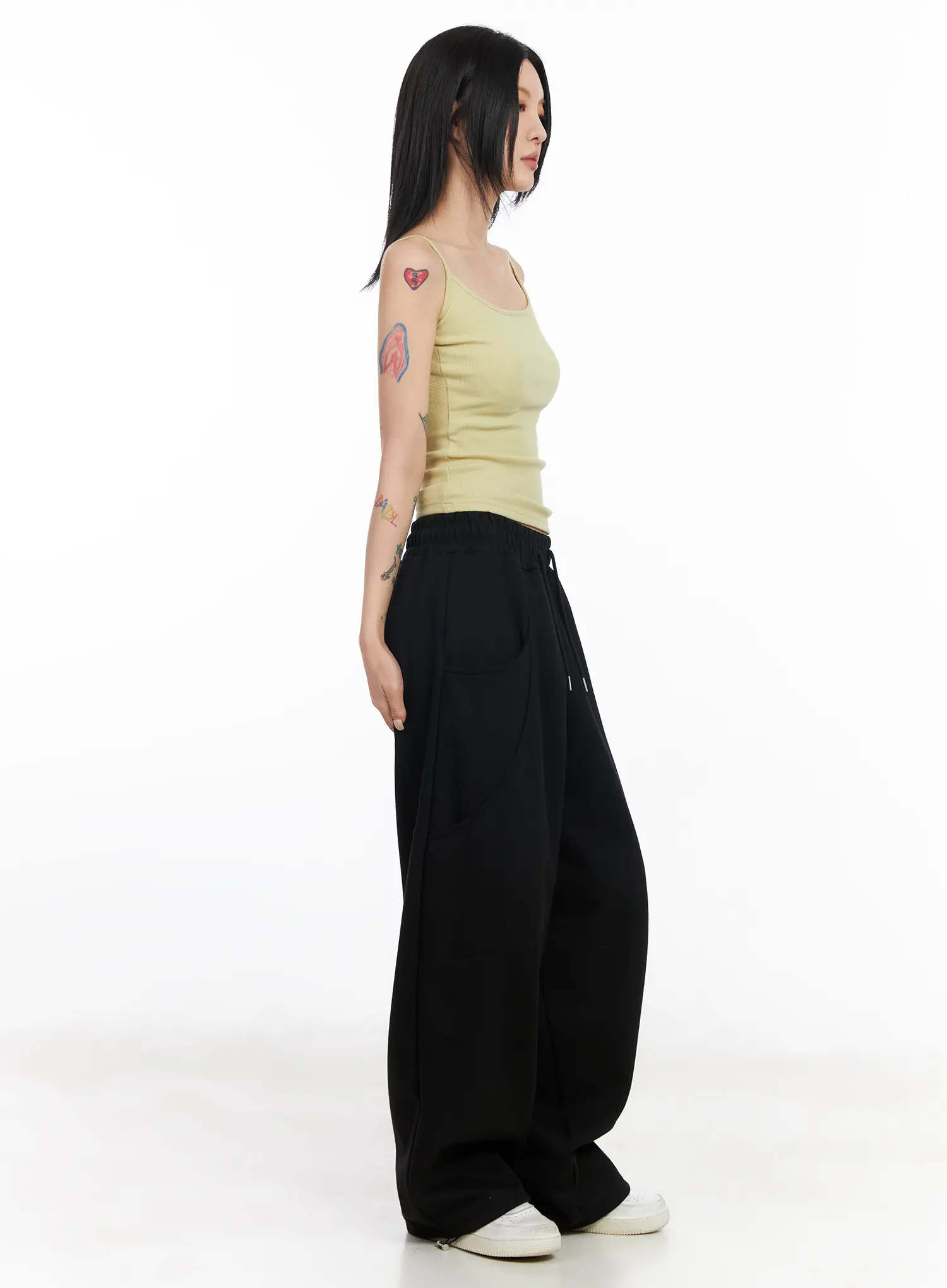 Wide-Leg Sweatpants CF526 - Image 6