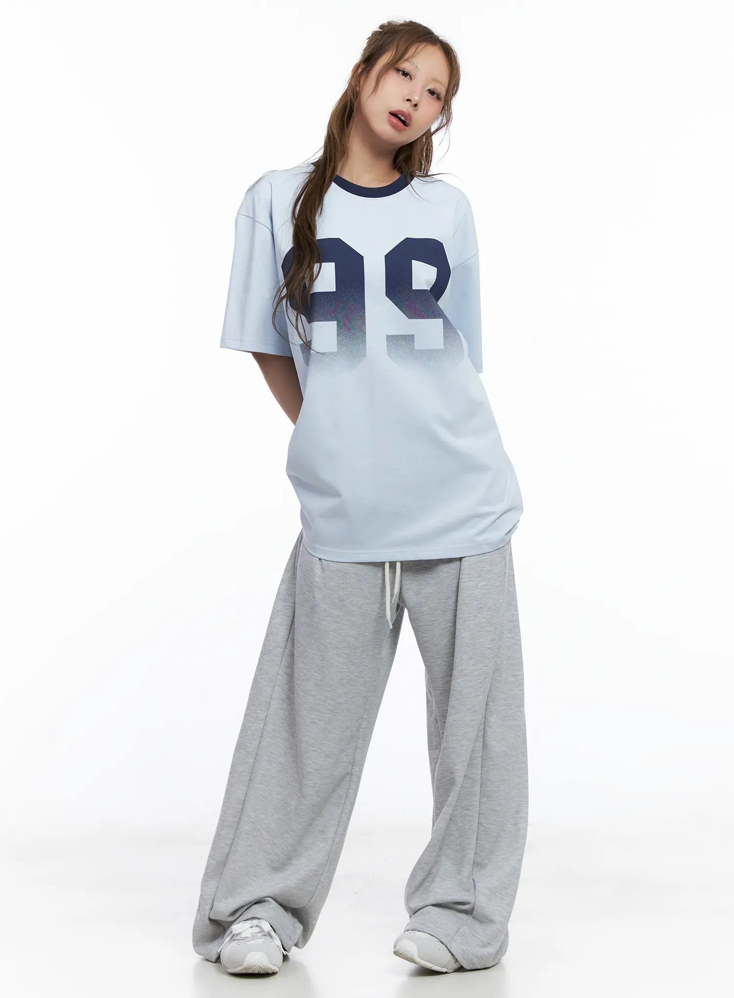 Wide-Leg Sweatpants CL514 - Image 7