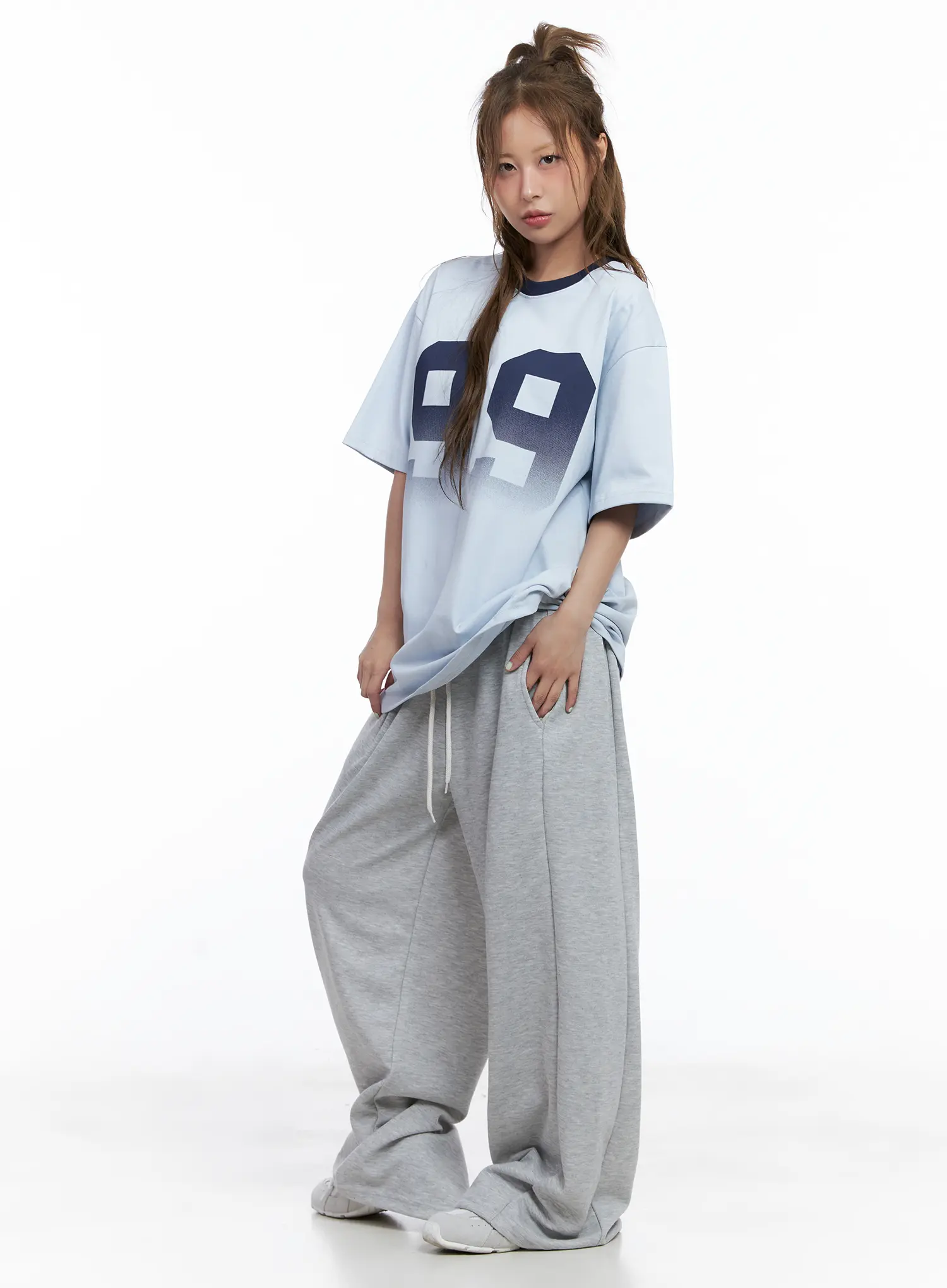 Wide-Leg Sweatpants CL514 - Image 8