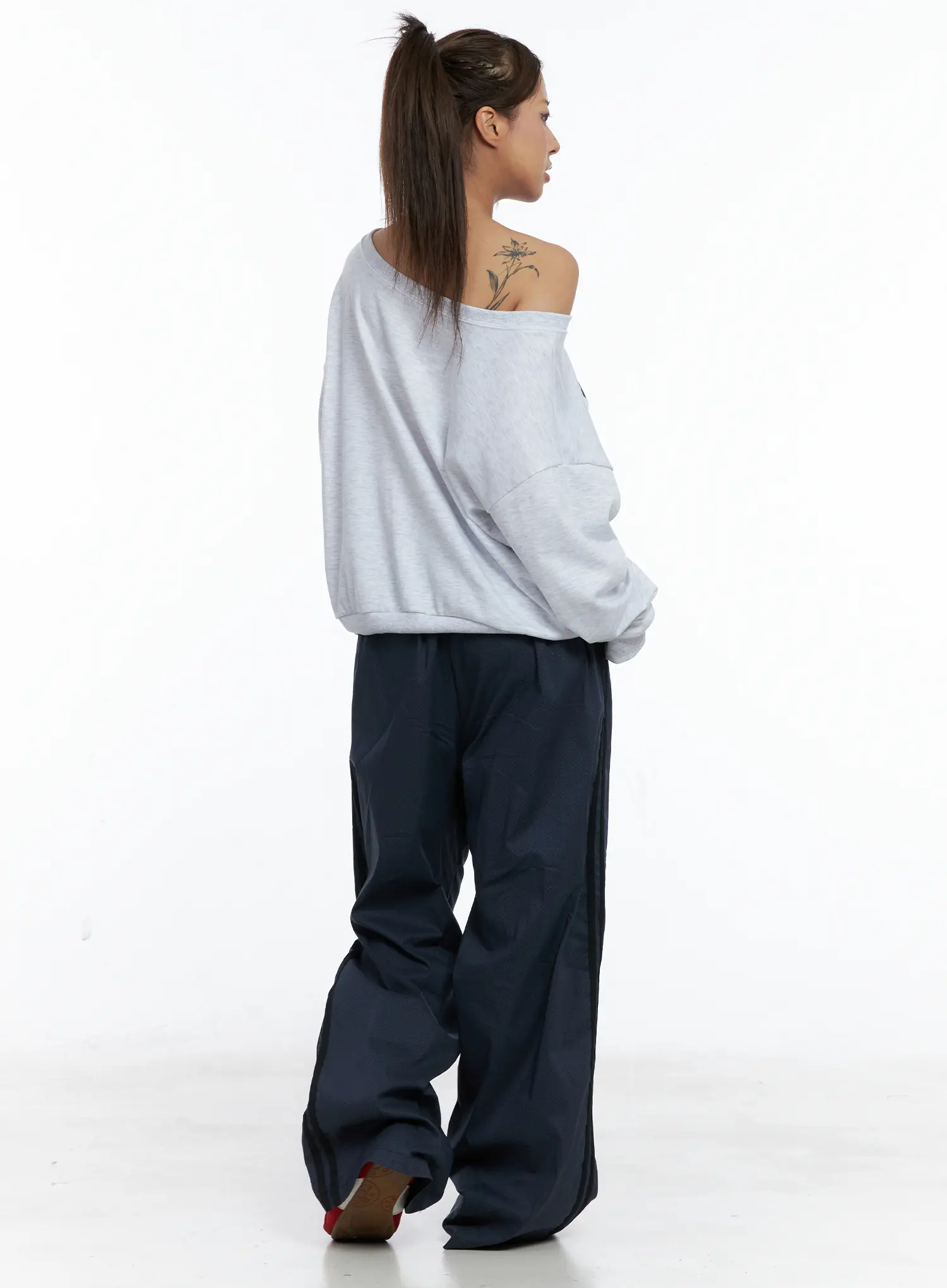 Wide Leg Track Pants CS504 - Image 7