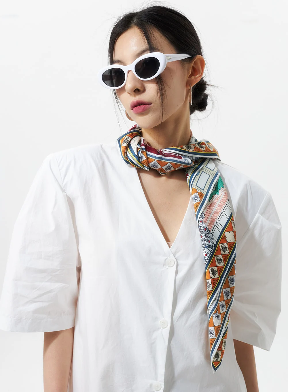 Wide Maxi Shirt Dress IU326 - Image 5