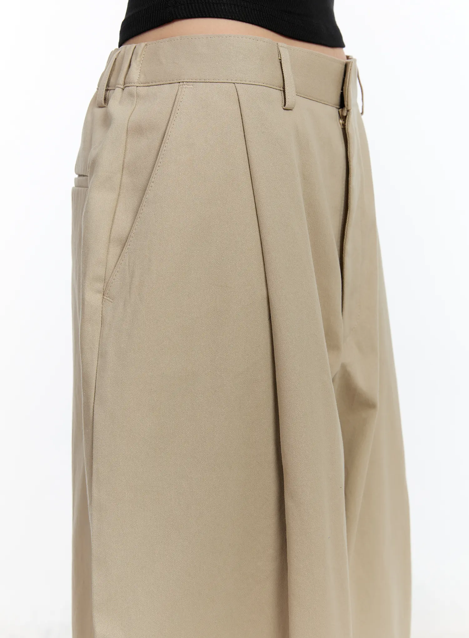 Wide Pintuck Slacks CA506 - Image 3