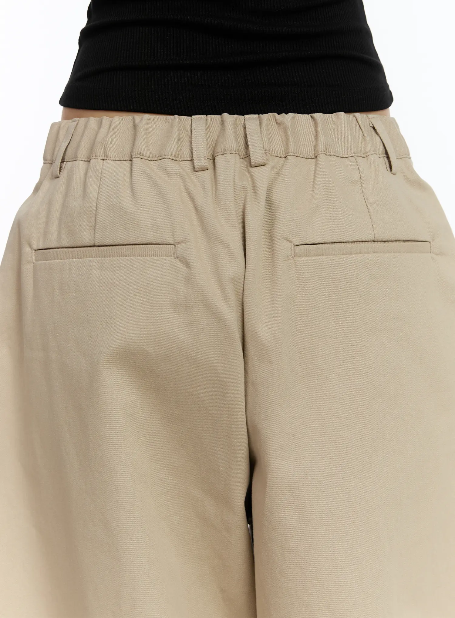 Wide Pintuck Slacks CA506 - Image 6