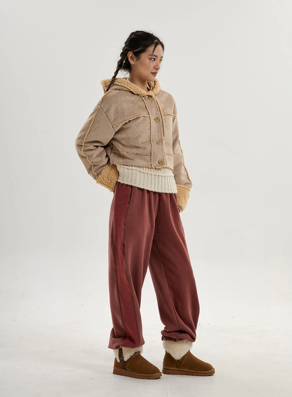 Wide Sweat Pants CN16 - Image 10
