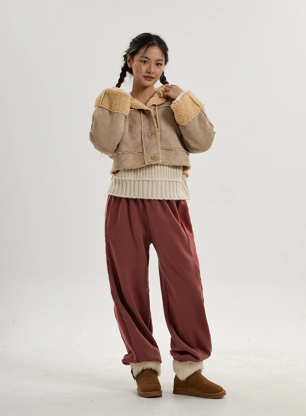 Wide Sweat Pants CN16 - Image 13