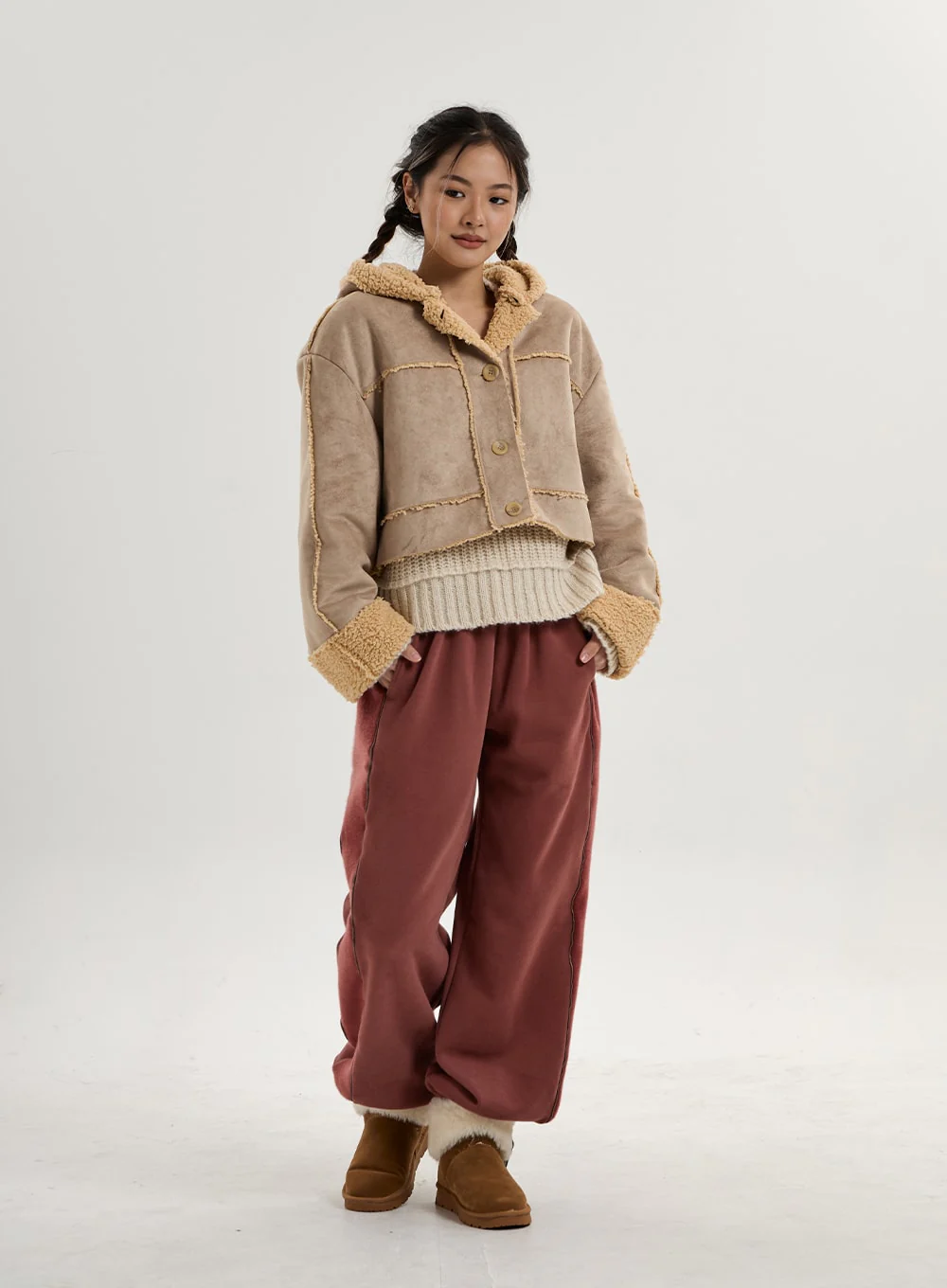 Wide Sweat Pants CN16 - Image 3