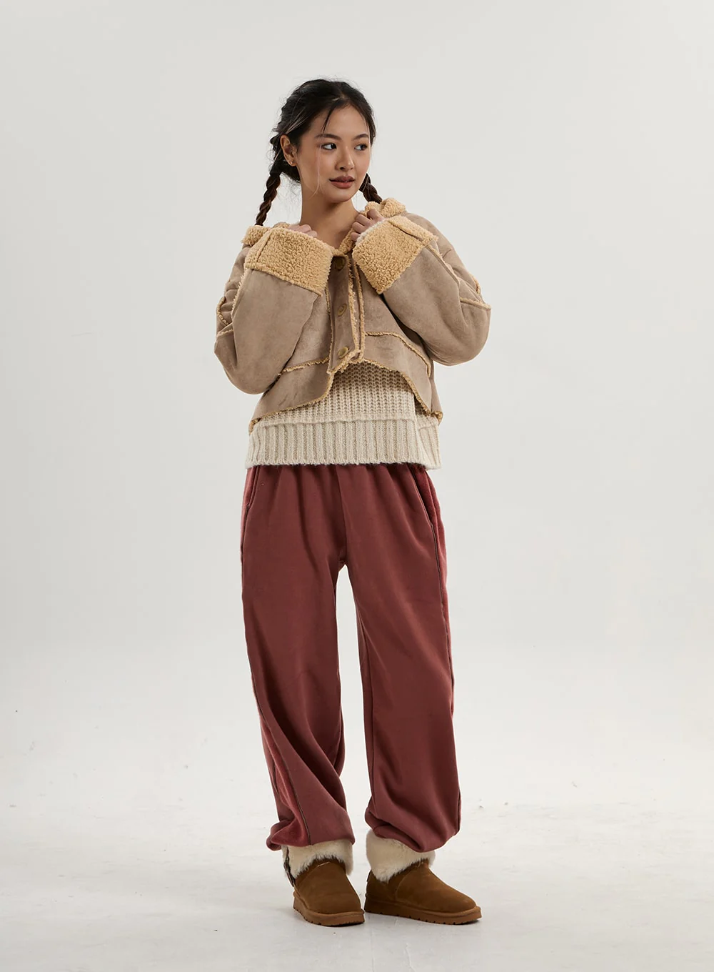 Wide Sweat Pants CN16 - Image 4