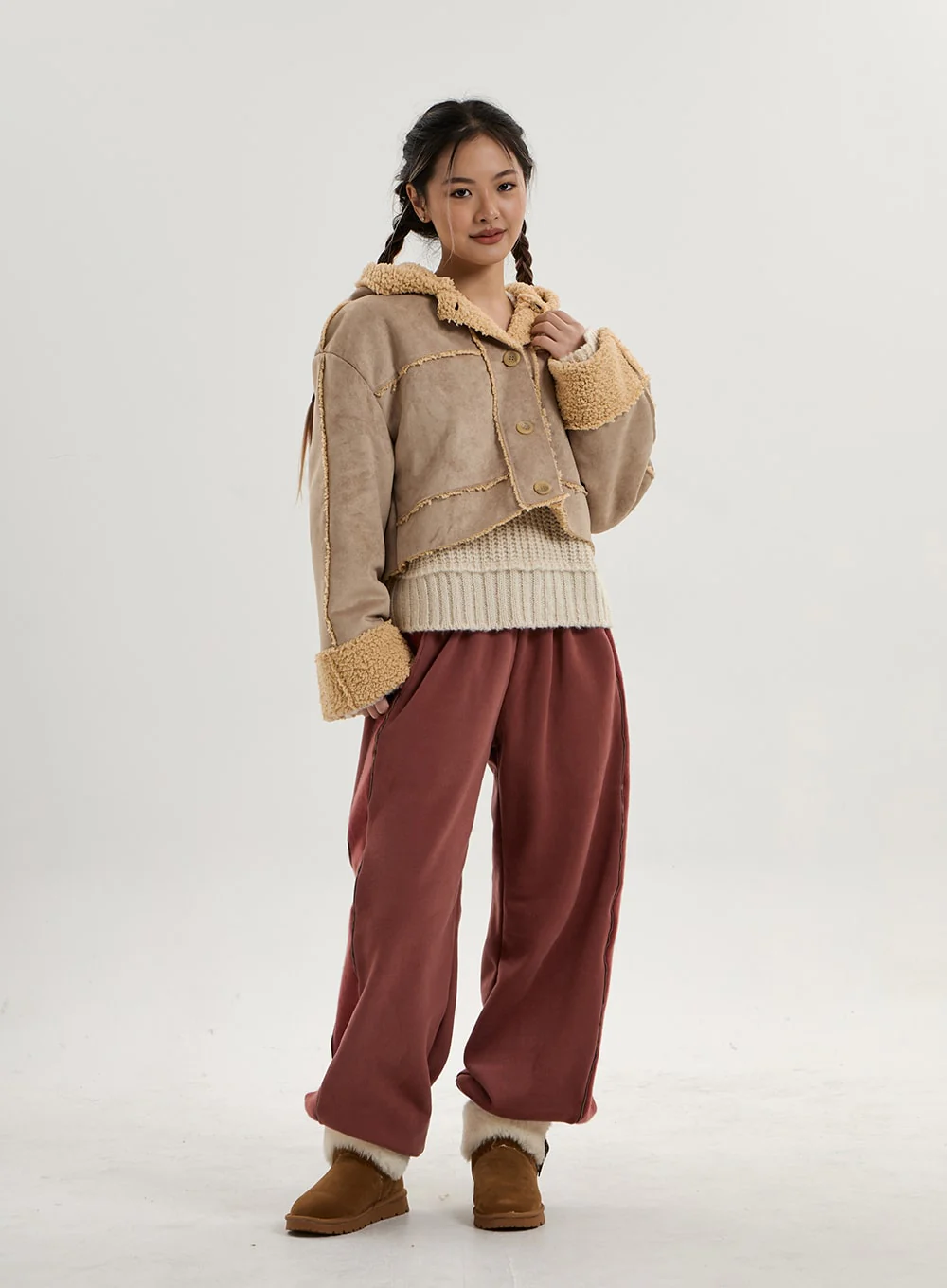 Wide Sweat Pants CN16 - Image 7